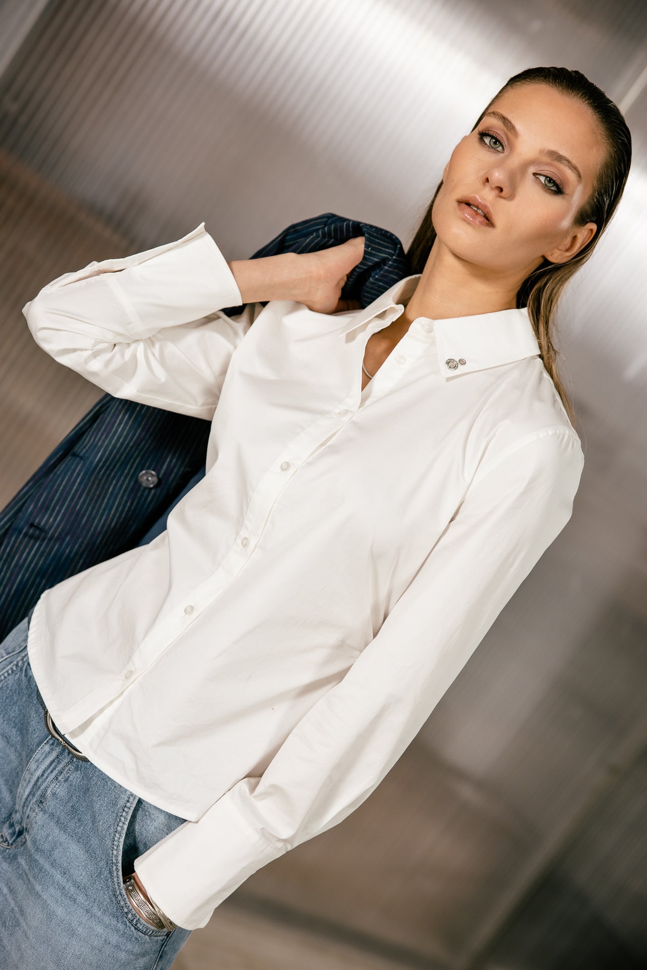 
              

Chemise cintrée Femme Celso white | Freeman T. Porter
            