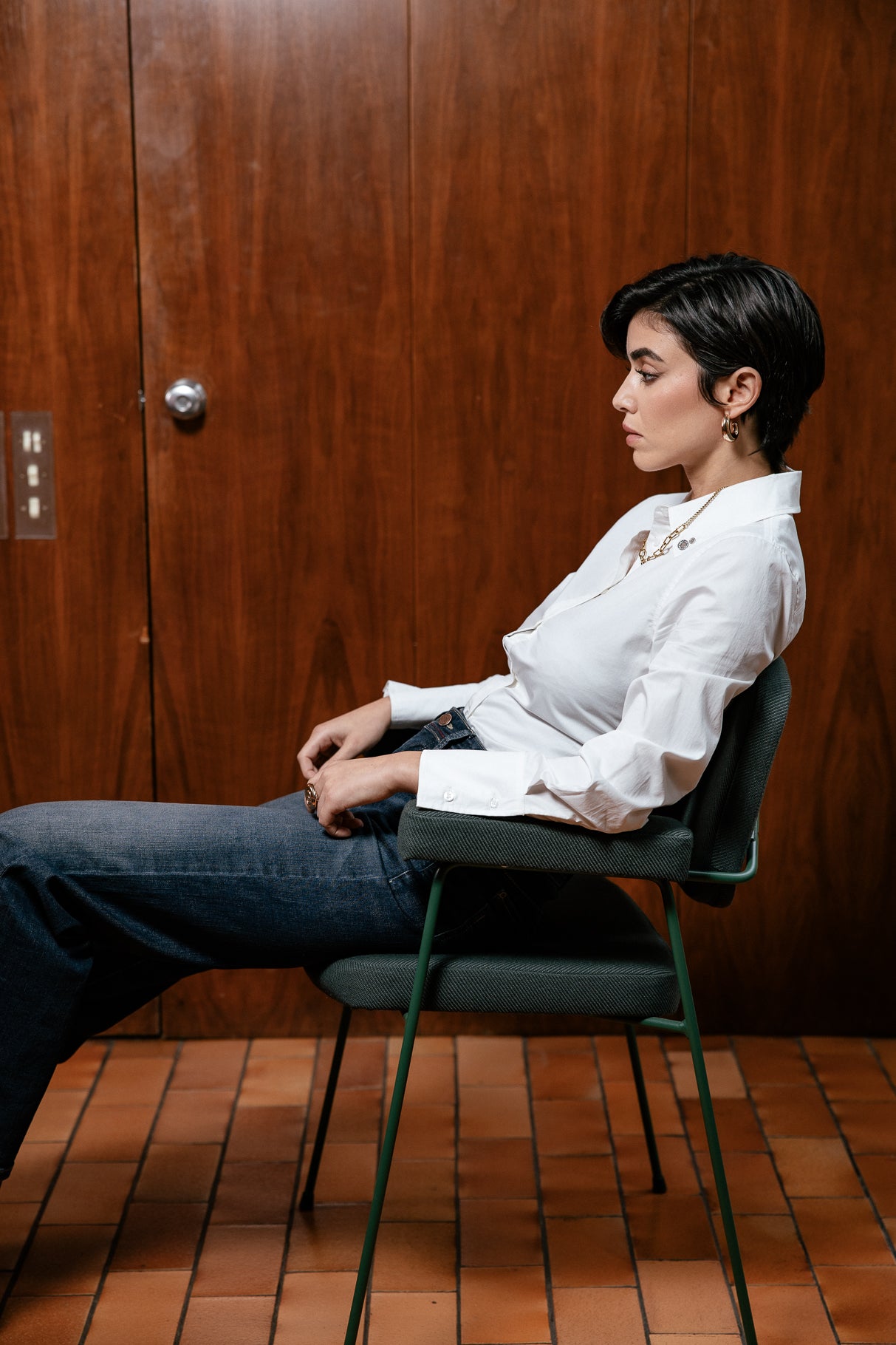 

Chemise cintrée Femme Celso white | Freeman T. Porter