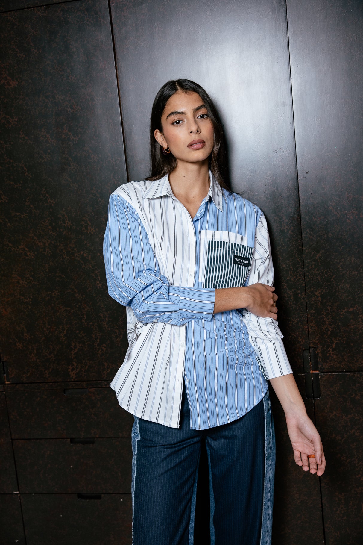   
            

Chemise oversize Femme Calay Patchwork original | Freeman T. Porter
          