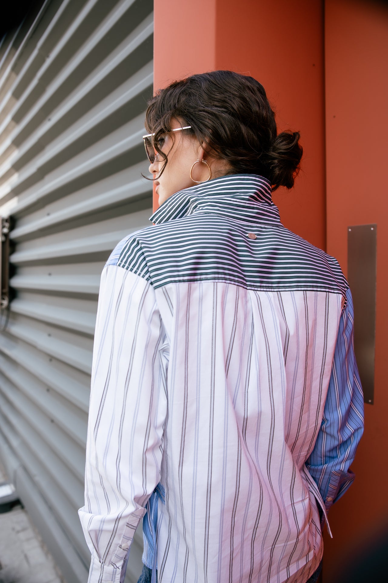 

Chemise oversize Femme Calay Patchwork original | Freeman T. Porter