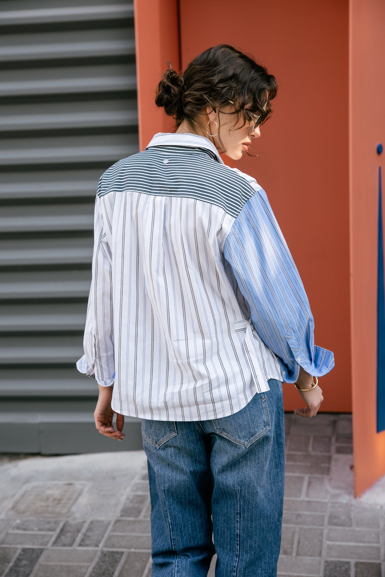 

Chemise oversize Femme Calay Patchwork original | Freeman T. Porter