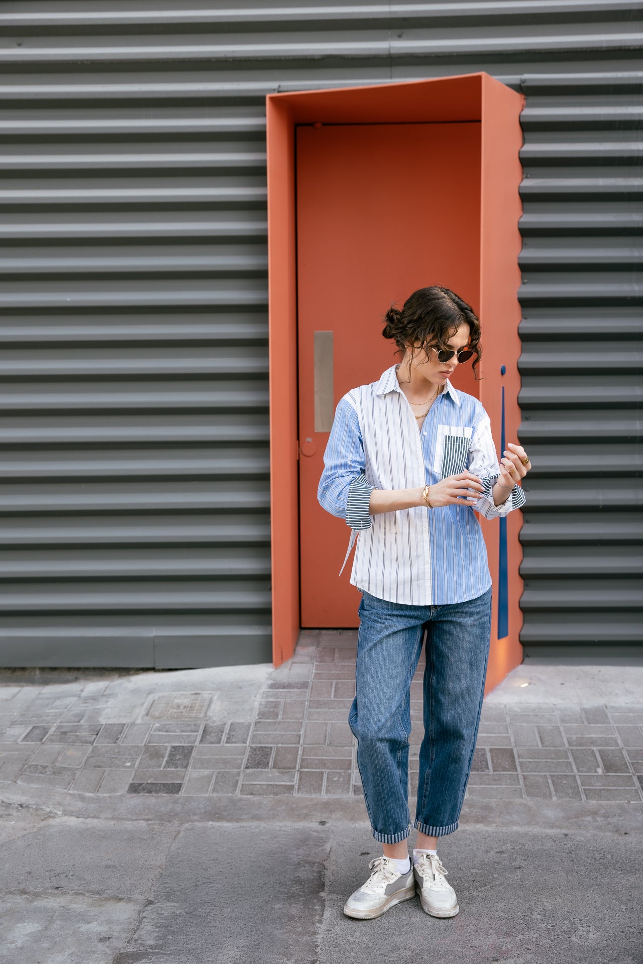 

Chemise oversize Femme Calay Patchwork original | Freeman T. Porter