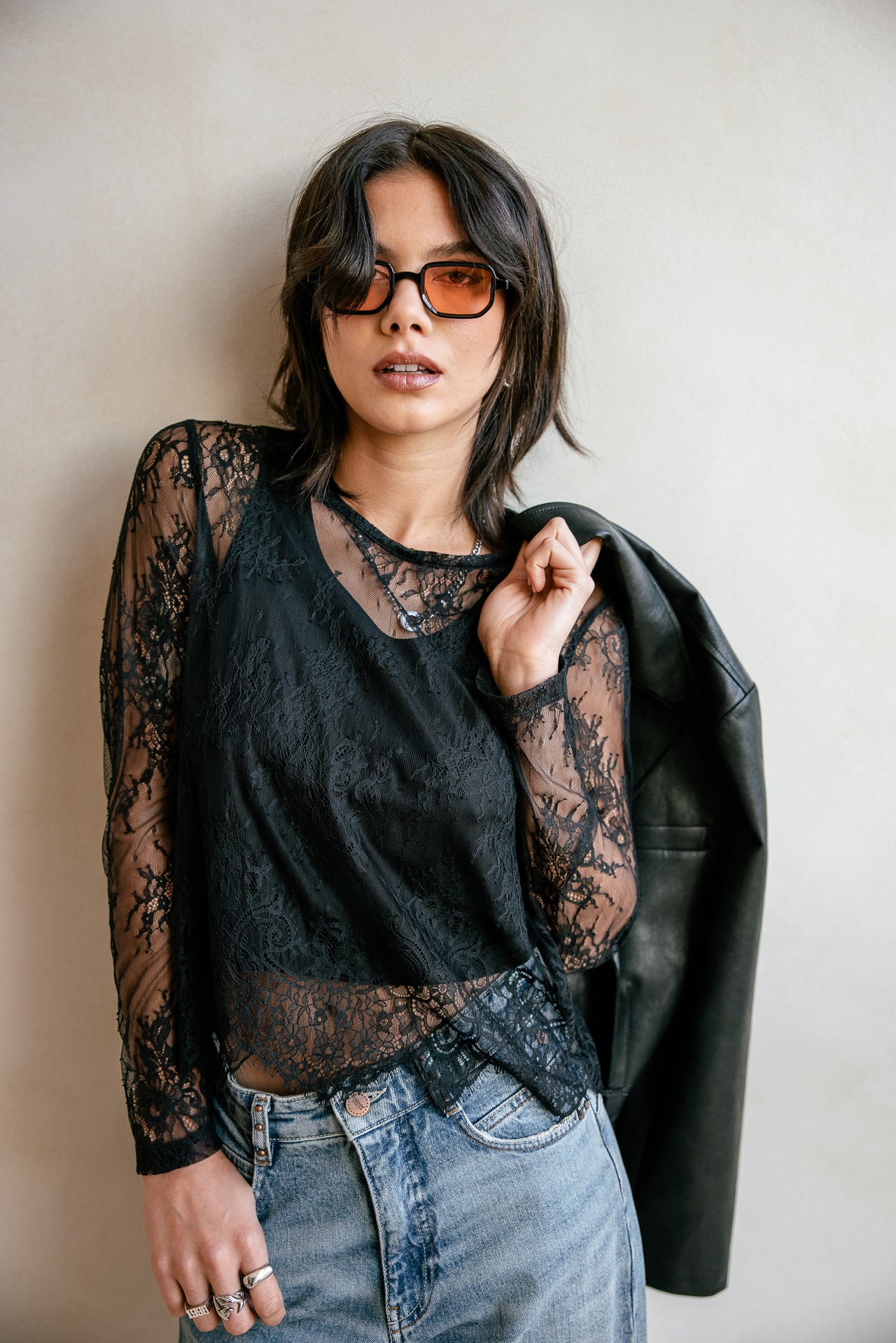   
            

Top de encaje Mujer Timotea Lace black | Freeman T. Porter
          