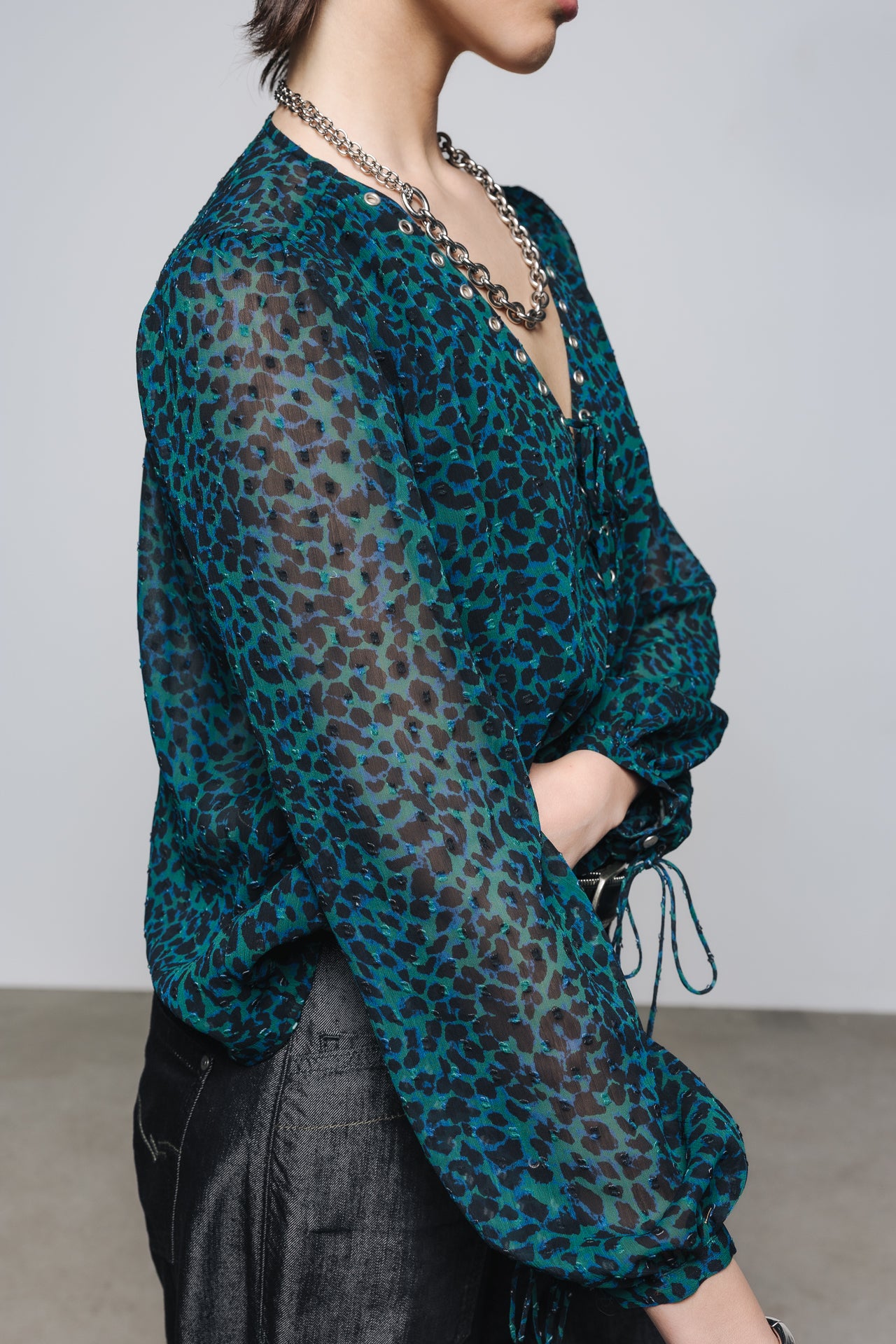 

Blouse imprimée Femme Bastia Psycheleo original | Freeman T. Porter