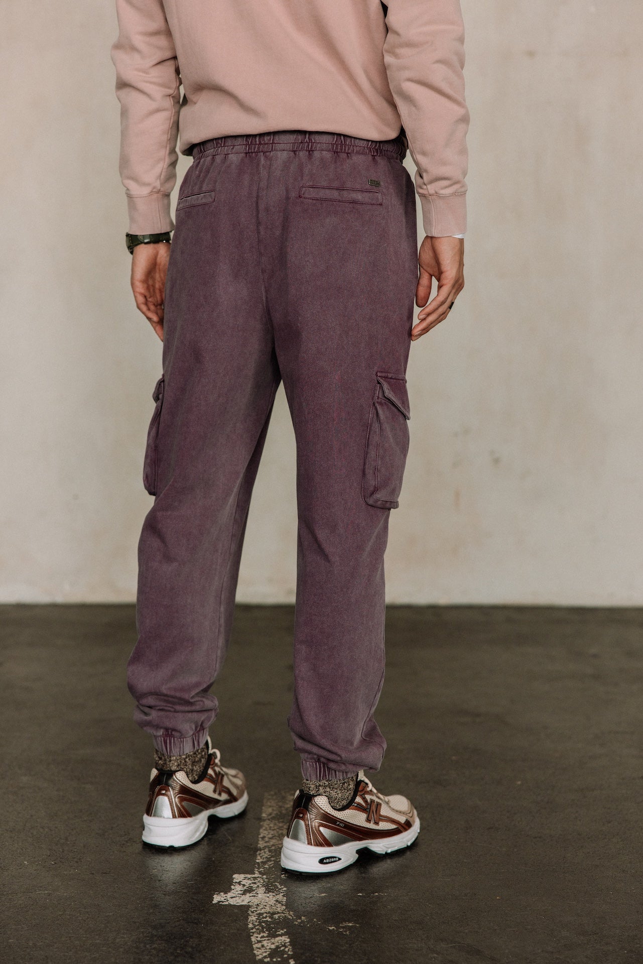 

Pantalon slim Mann Miles Alpha purple | Freeman T. Porter