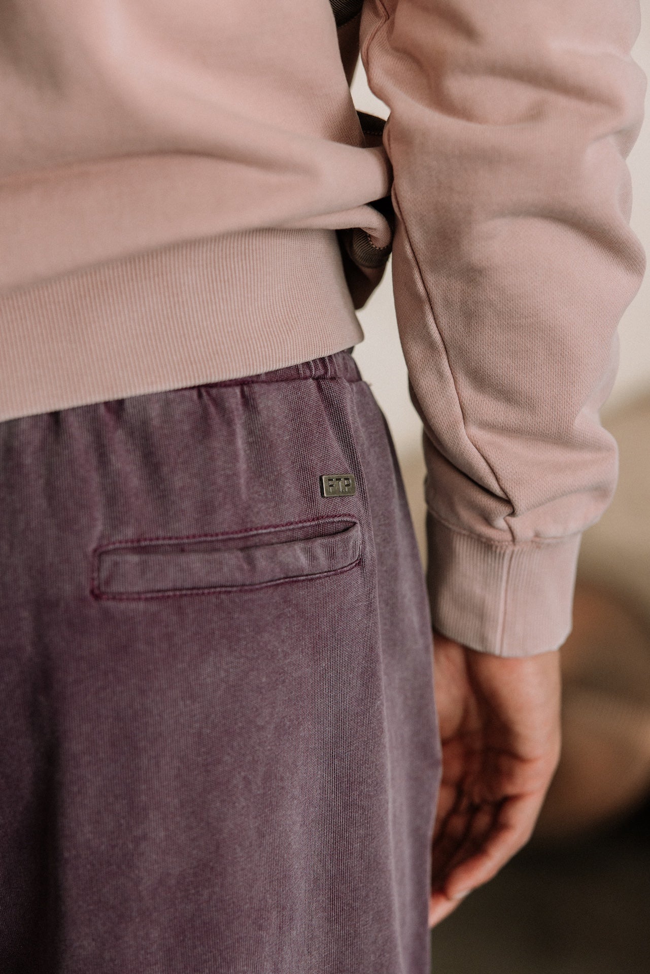 

Pantalon slim Mann Miles Alpha purple | Freeman T. Porter