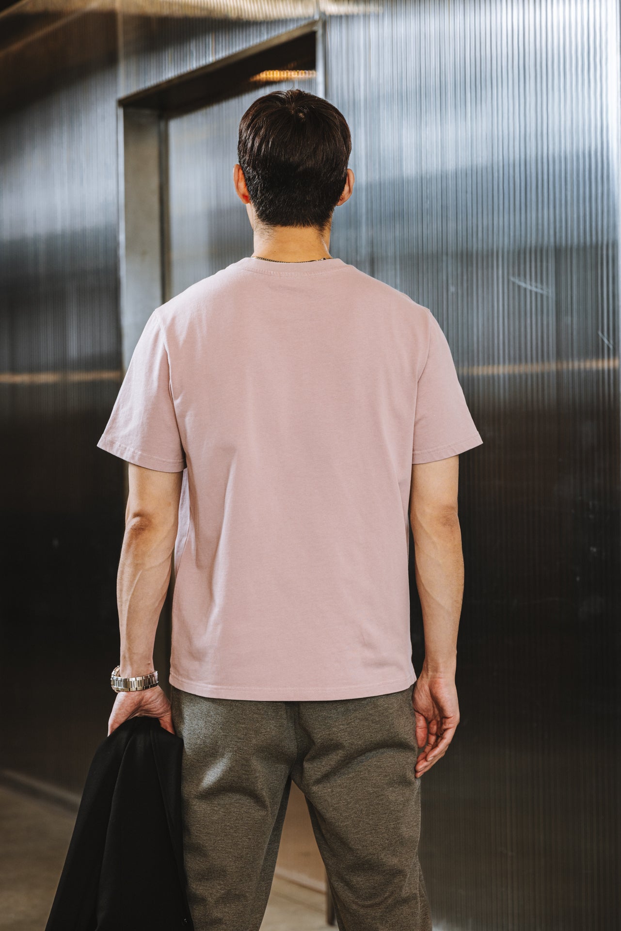 

Straight fit T-shirt Men Chuck Happy Wife light rose | Freeman T. Porter