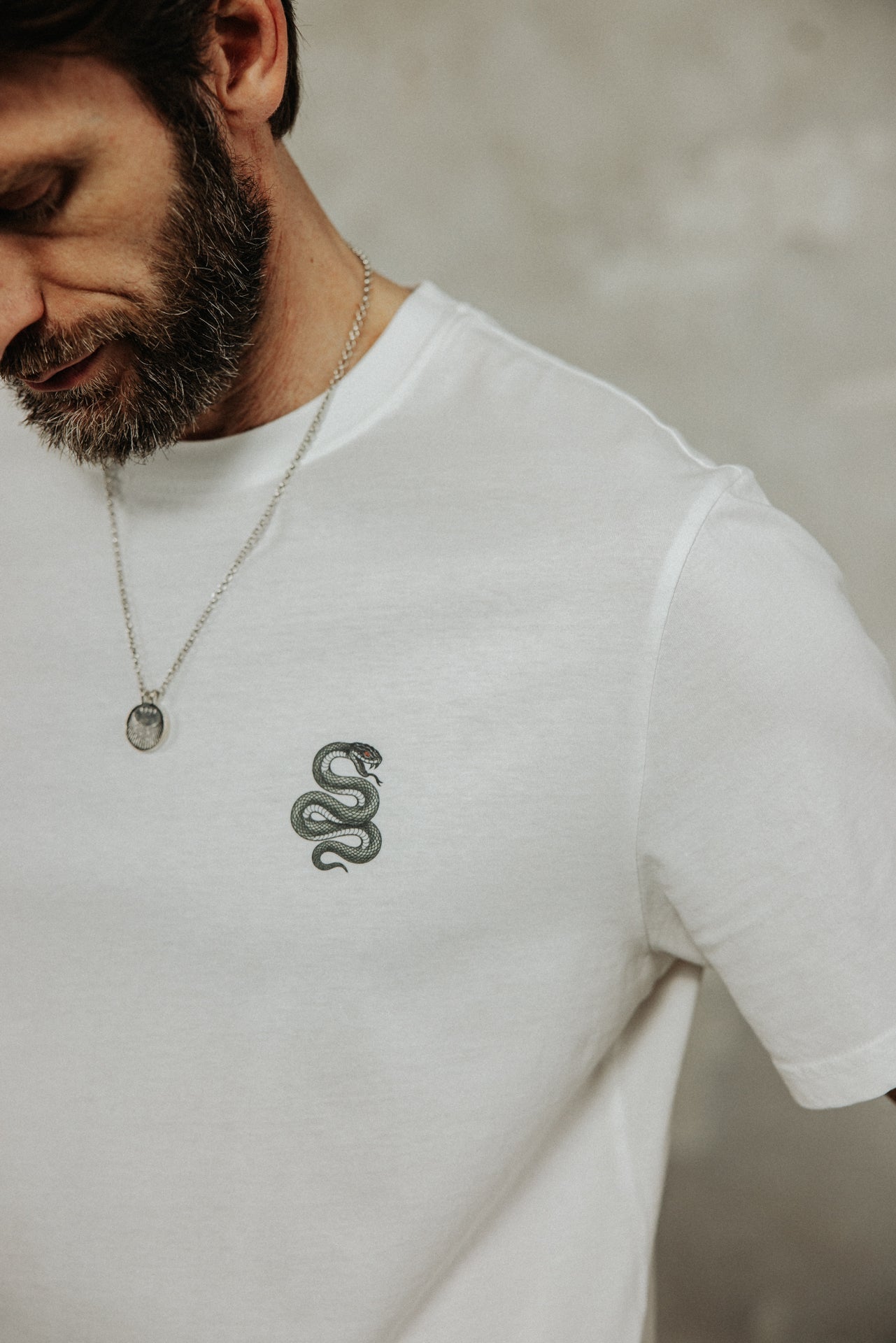 

T-shirt droit Homme Chuck Kyoto egret | Freeman T. Porter