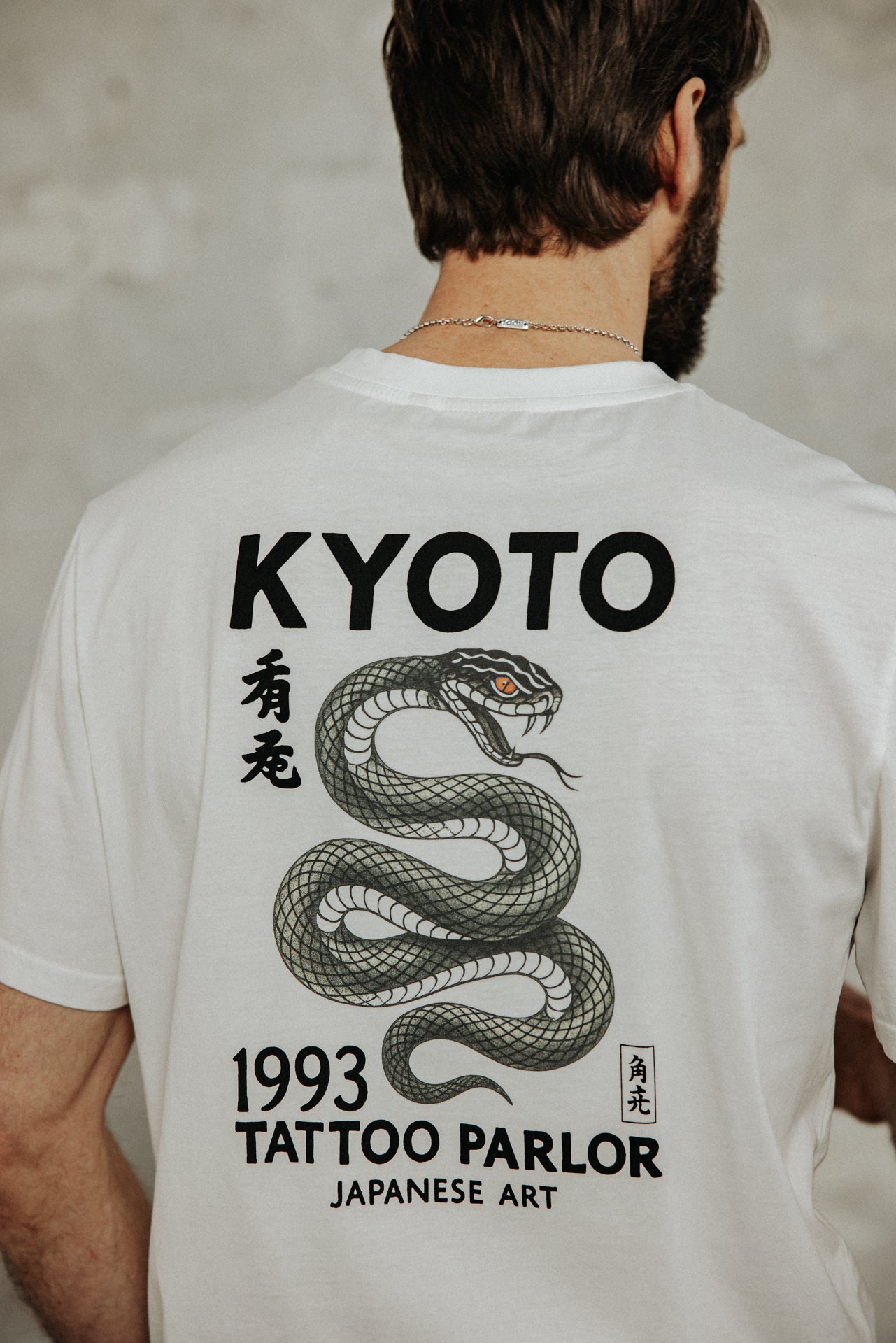 

T-shirt droit Homme Chuck Kyoto egret | Freeman T. Porter