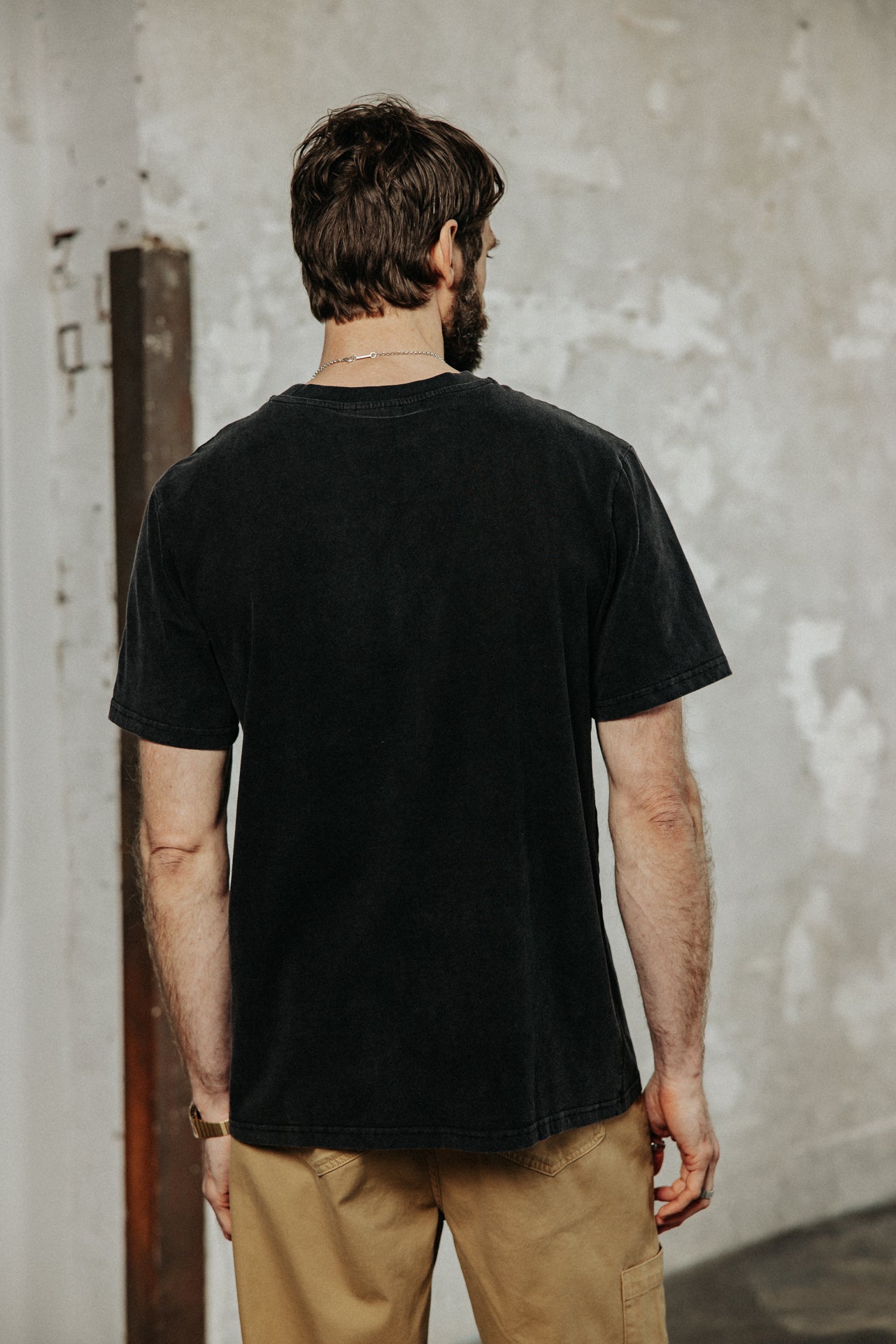 

Camiseta de corte recto Hombre Chuck Worldwide black | Freeman T. Porter