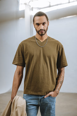 

Gerades T-Shirt Herren Chuck Vecol sea turtle | Freeman T. Porter