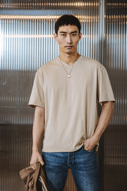 

Gerades T-Shirt Herren Chuck Vecol peyote | Freeman T. Porter