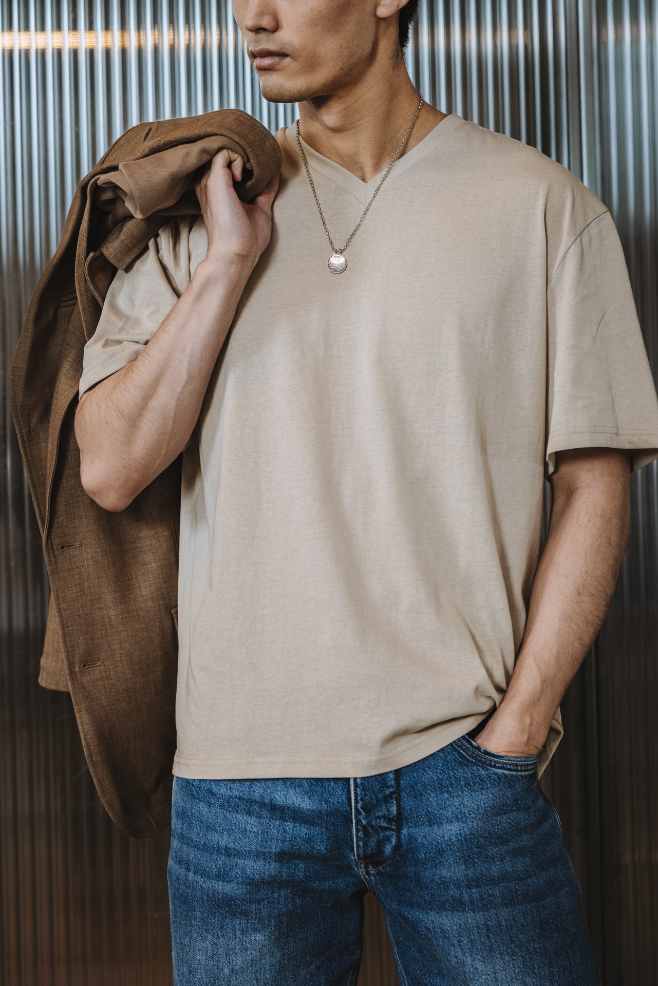 

T-shirt droit Homme Chuck Vecol peyote | Freeman T. Porter