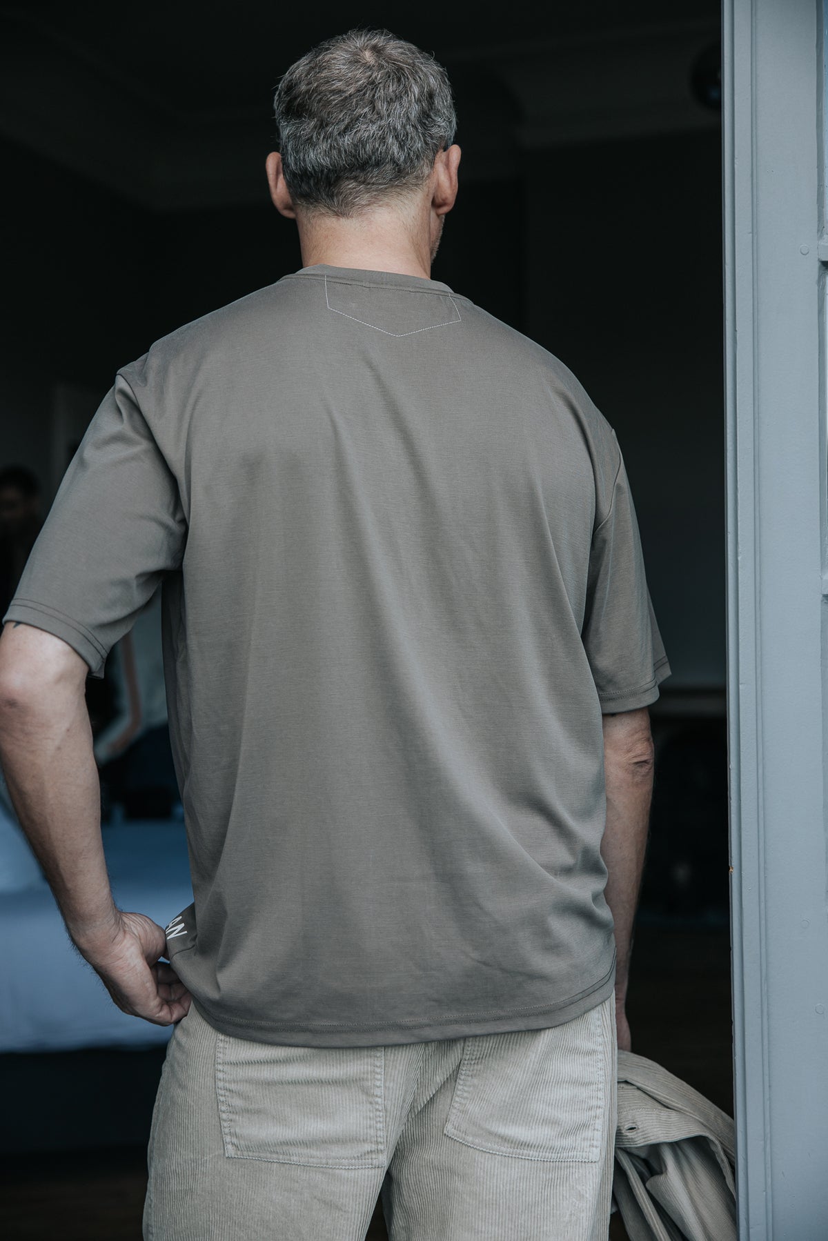

Gerades T-Shirt Herren Chuck Pocket brown | Freeman T. Porter