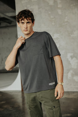 

Camiseta recta Hombre Chuck Pocket indigo | Freeman T. Porter
