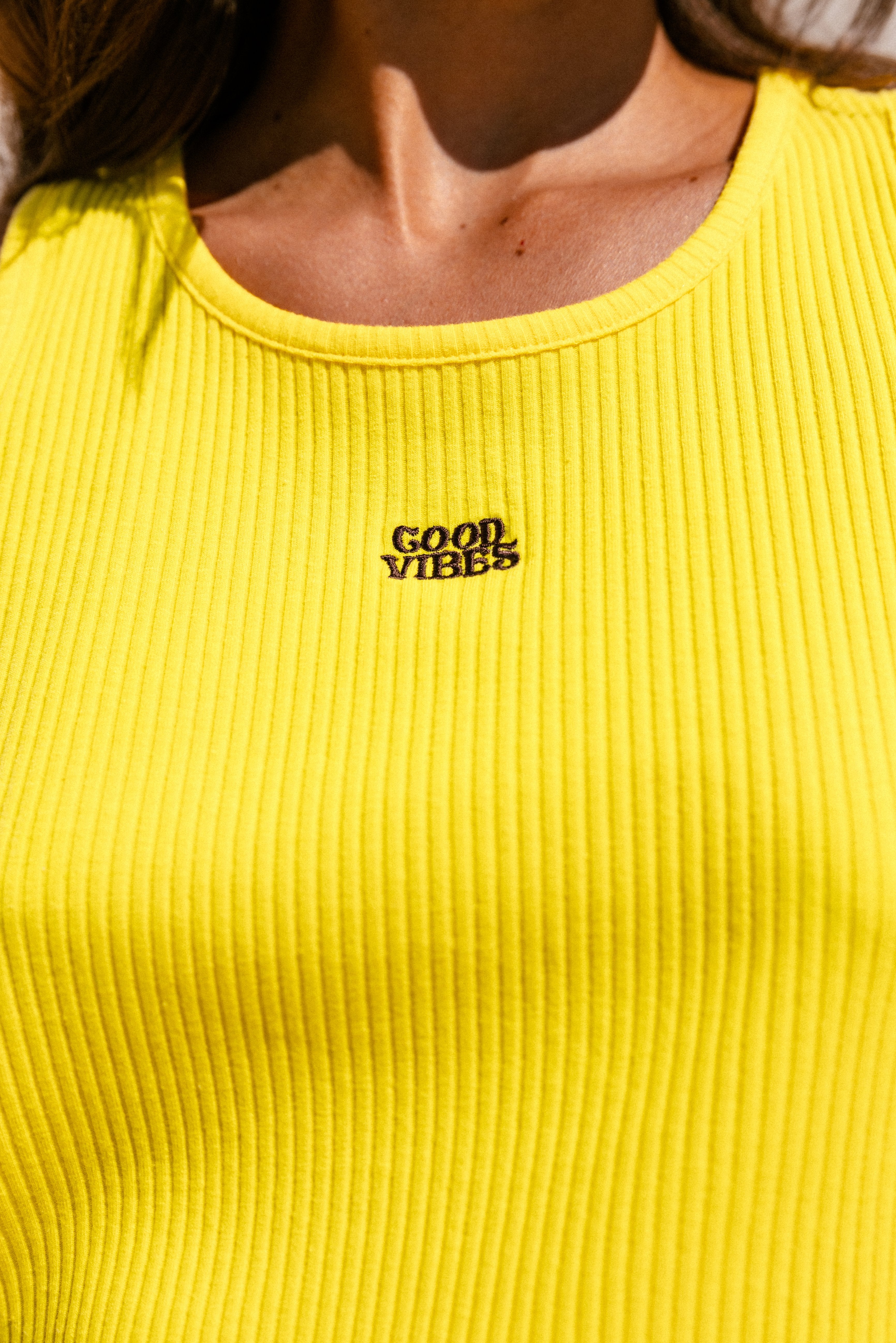 
              

Débardeur crop Femme Datta Rib yellow | Freeman T. Porter
            