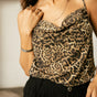 

Fließendes Tüll-Trägertop mit Print Damen Tiziano Leopard original | Freeman T. Porter