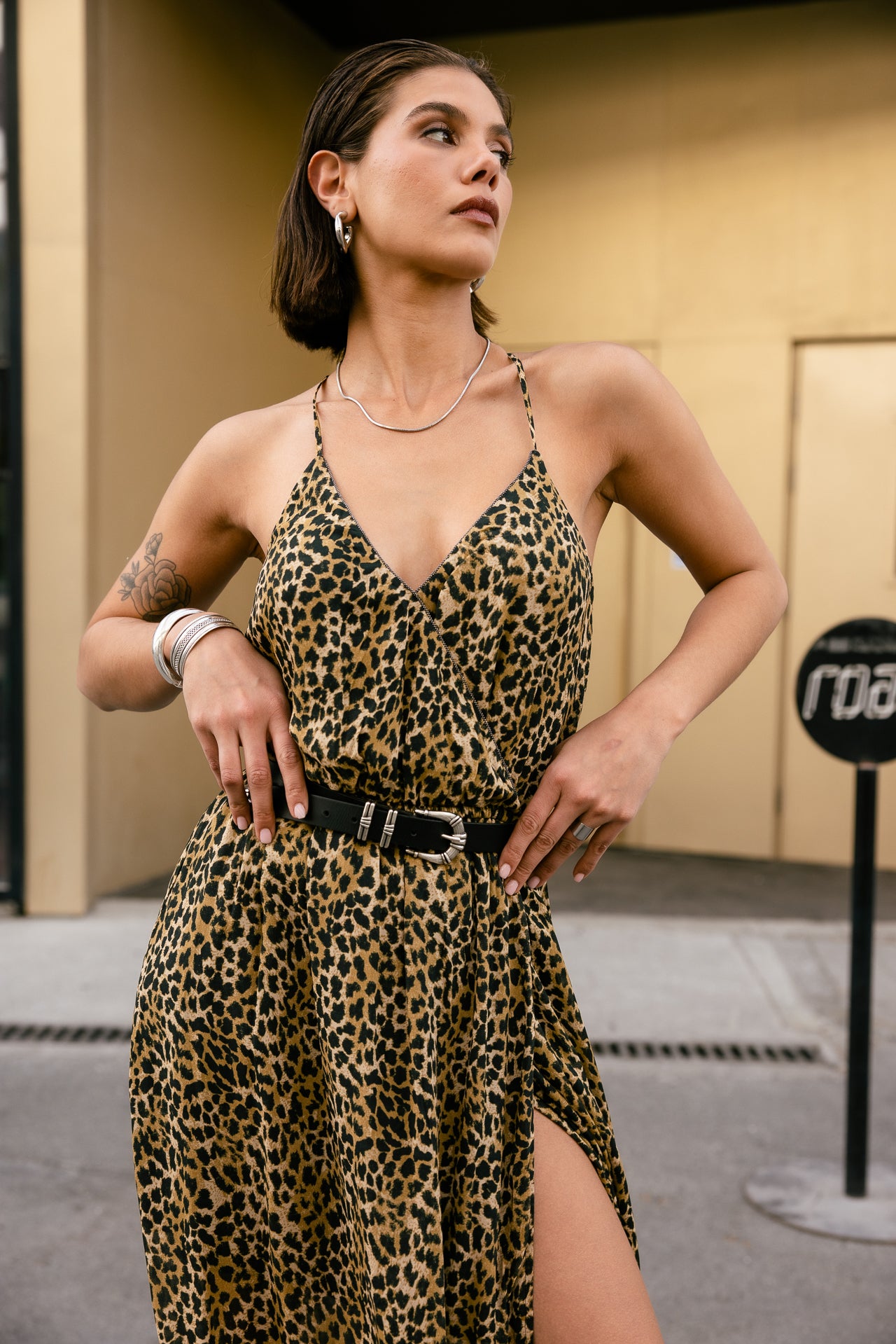 

Robe longue Femme Raelle Houba fauve | Freeman T. Porter