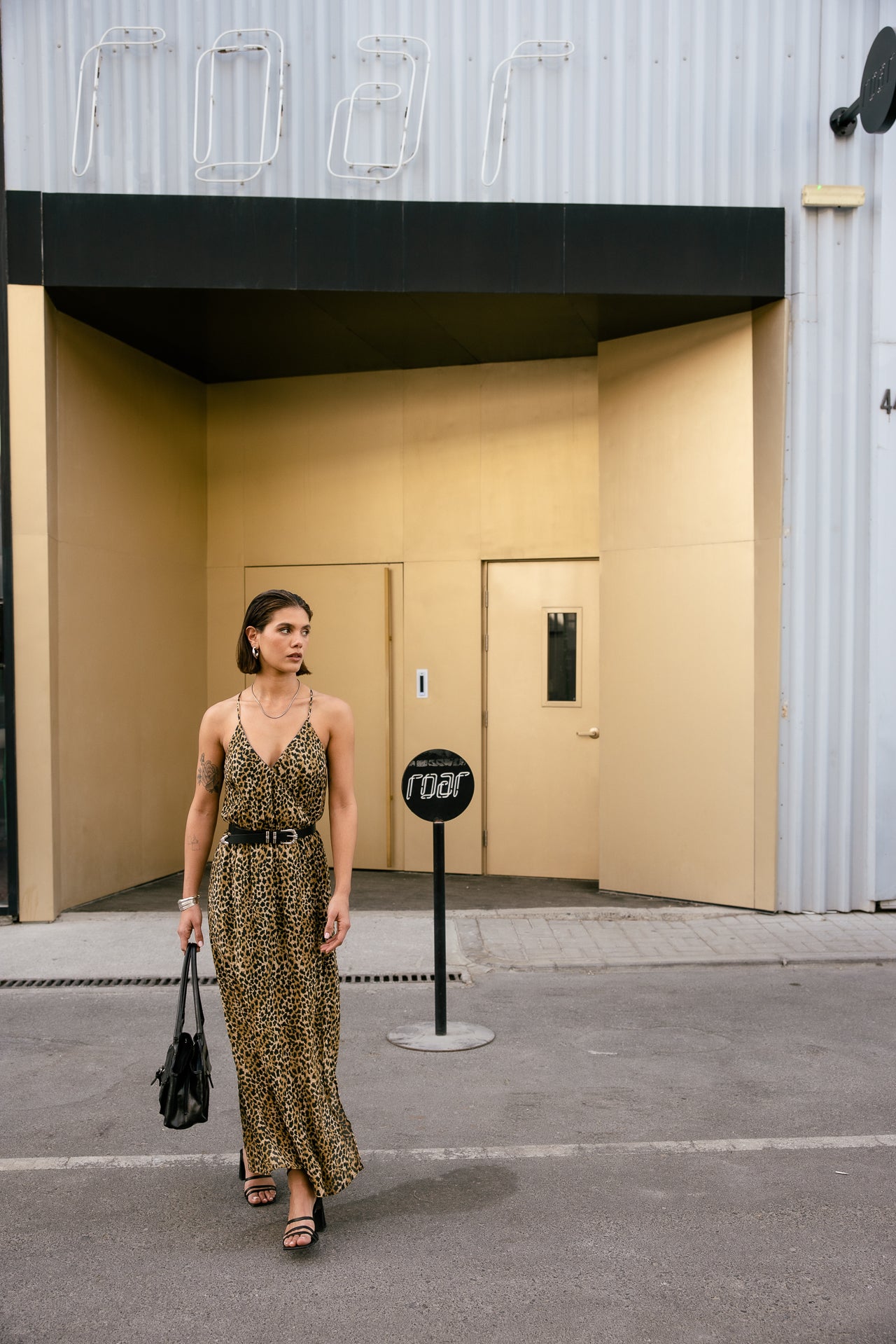 

Robe longue Femme Raelle Houba fauve | Freeman T. Porter