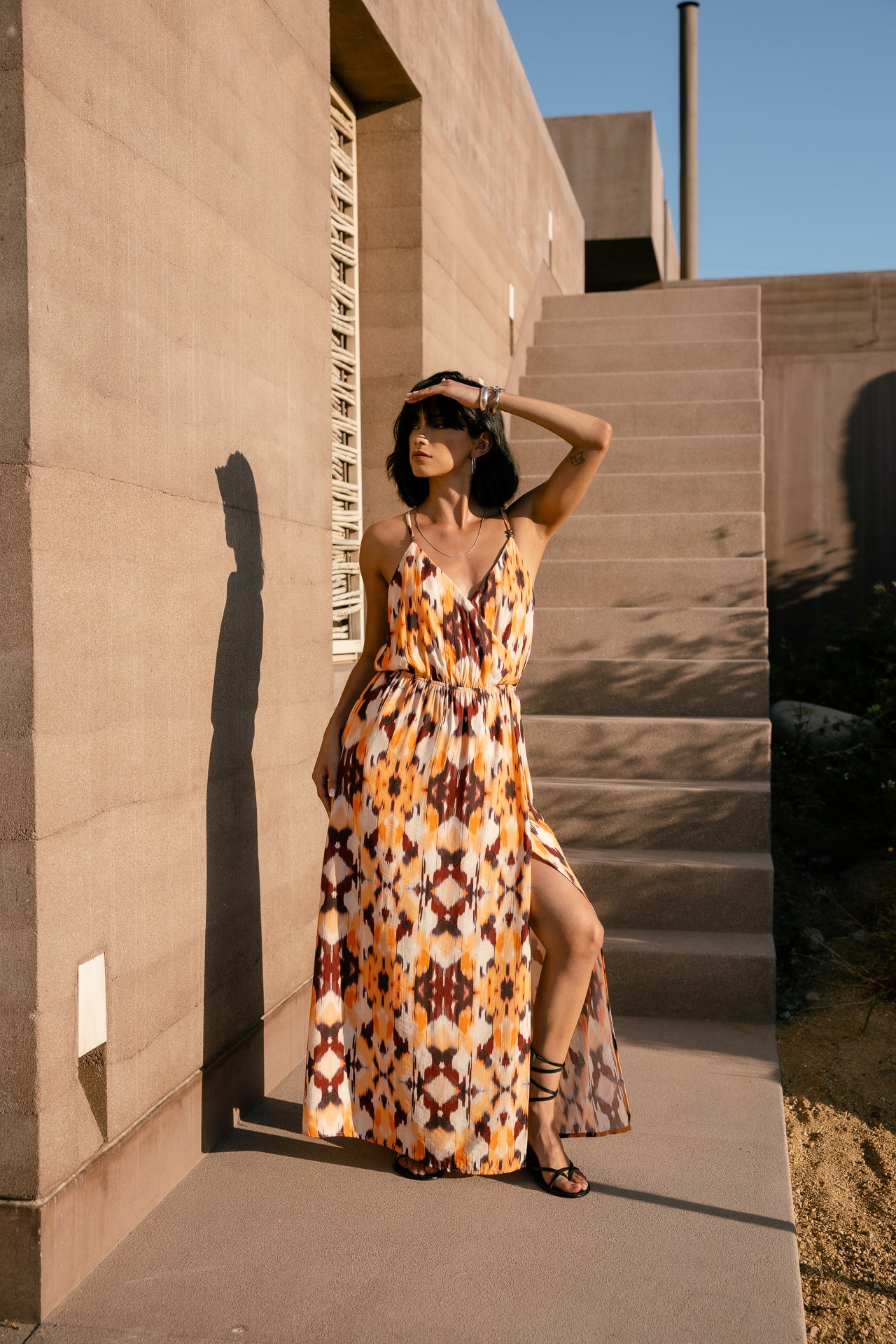   
            

Langes Kleid Damen Raelle Desert Dream orange peel | Freeman T. Porter
          