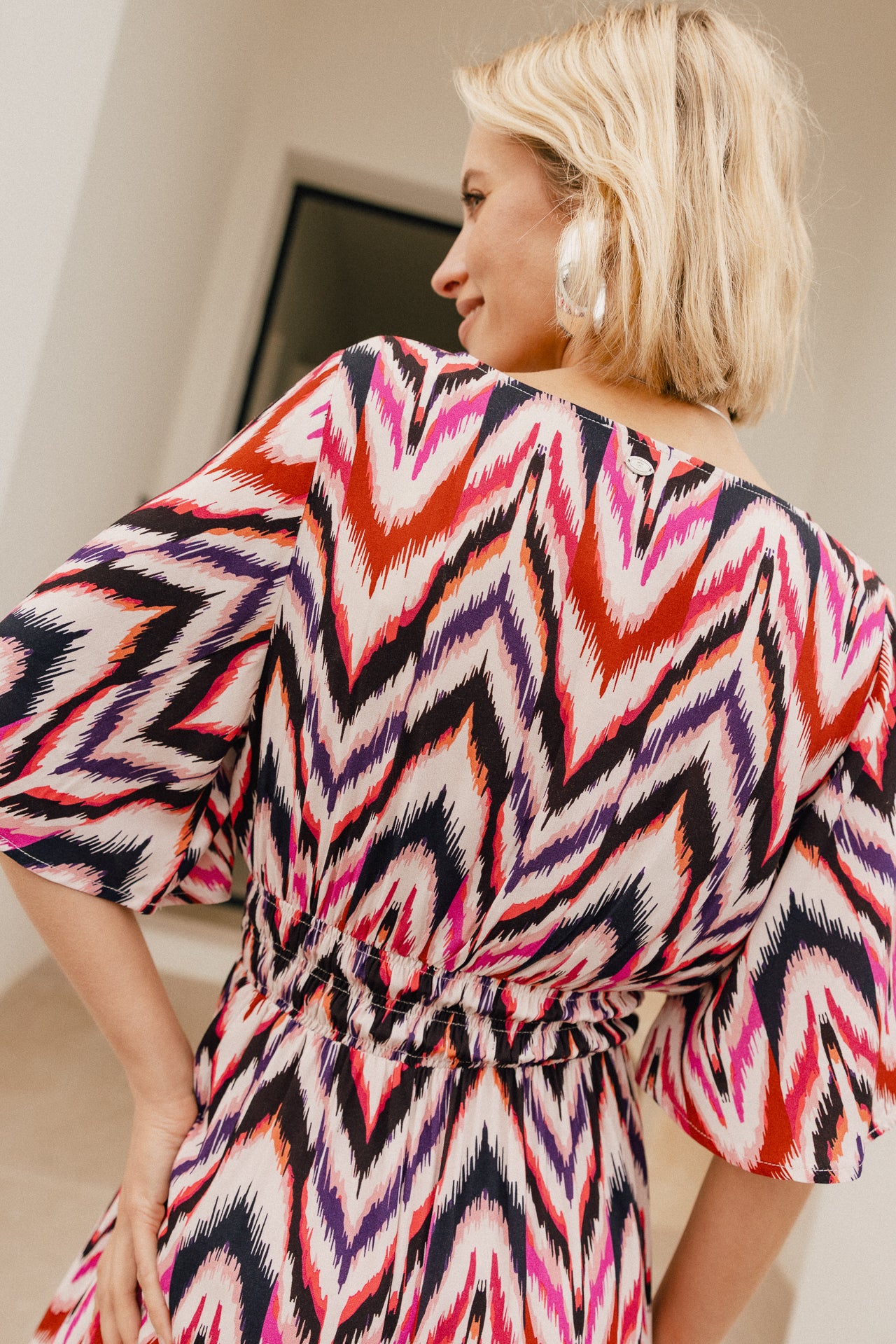 

Robe longue légère fente col V Femme Rensella Neoikat original | Freeman T. Porter