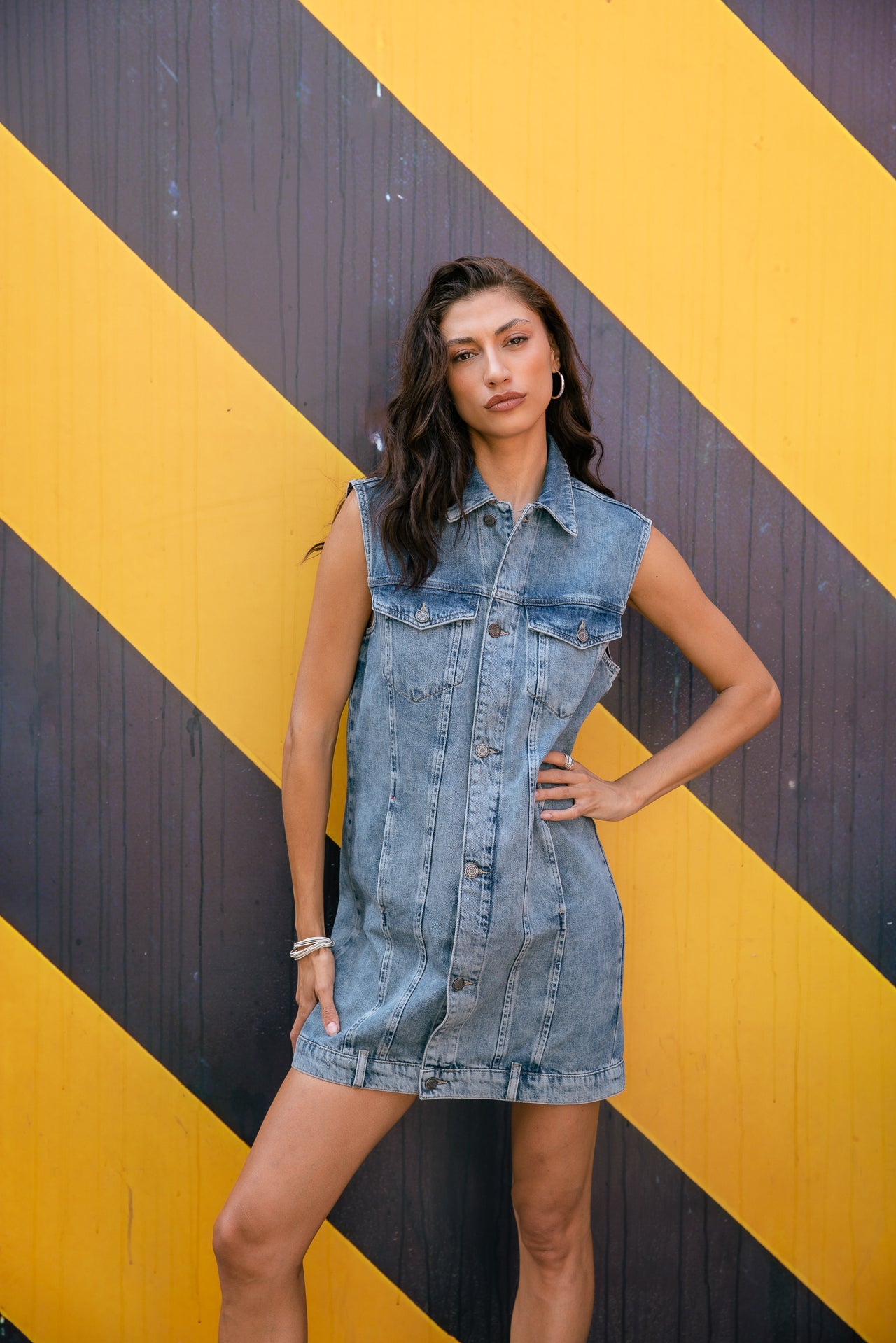   
            

Short denim dress Women Gigi Denim bayloo | Freeman T. Porter
          