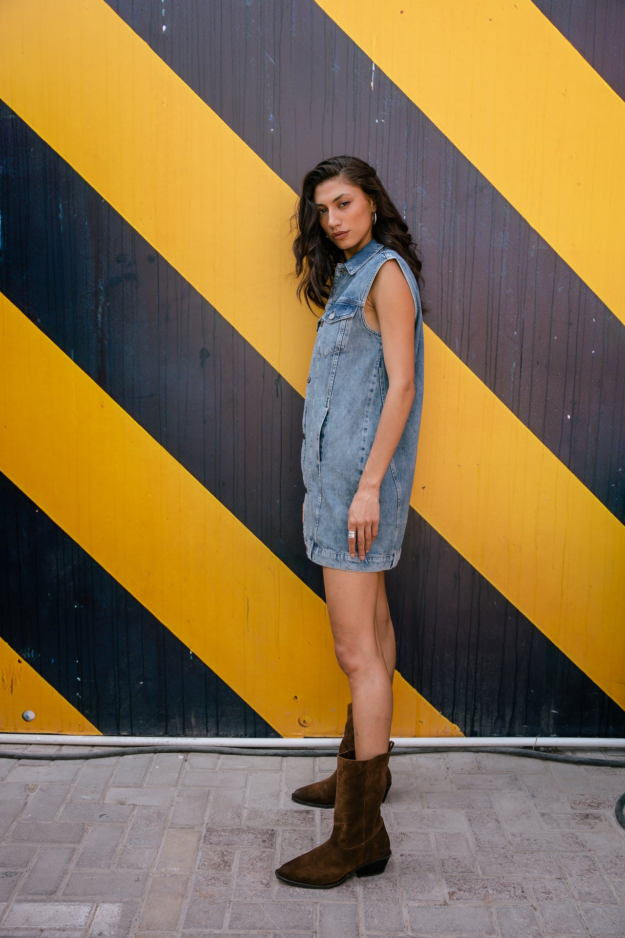 gigi denim dress Gigi Denim