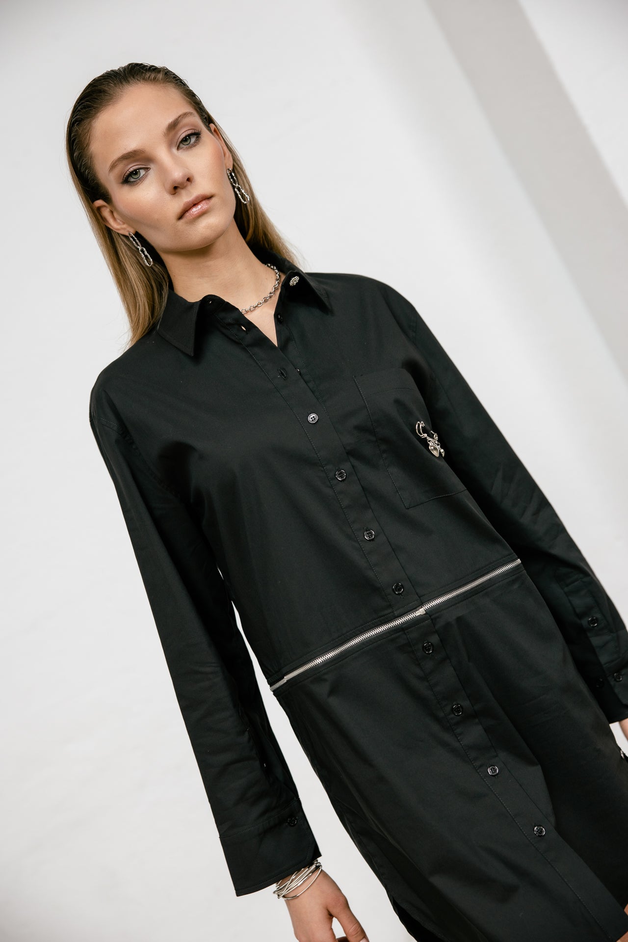 

Robe 2 en 1  Femme Razza Plain black | Freeman T. Porter