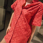 

Kurzes Hemdblusenkleid mit Stickereien  Damen Restia Beach Lace cayenne | Freeman T. Porter