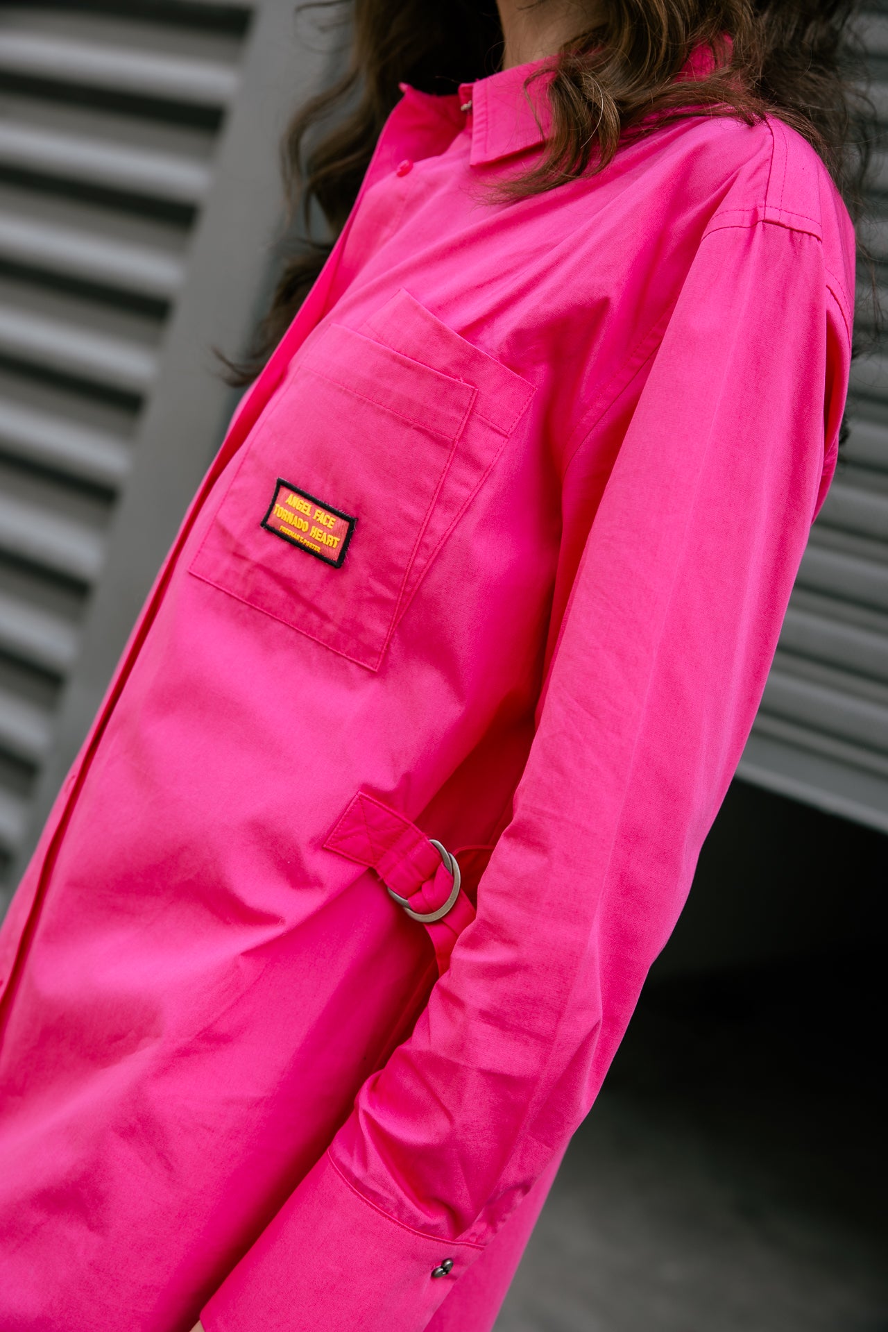 

Short shirt dress Women Ragaz Plain magenta | Freeman T. Porter