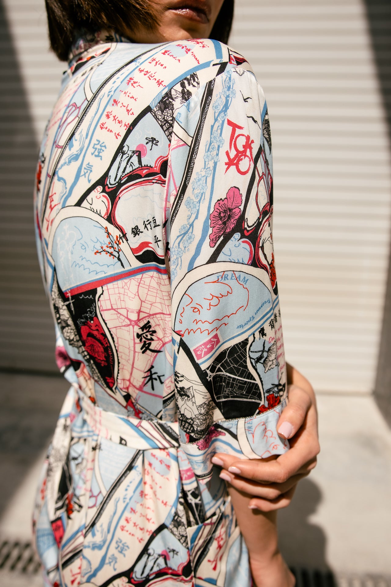 

Langes, geknöpftes Kleid Damen Remidia Tokyo Street original | Freeman T. Porter