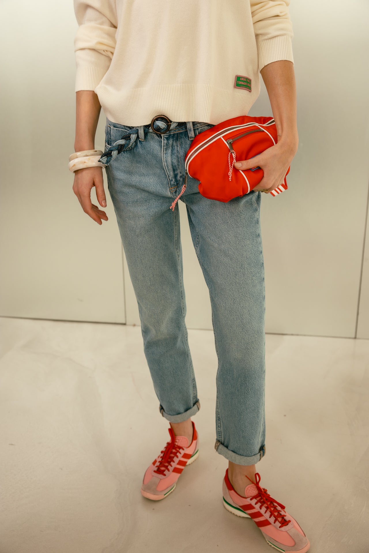 

Sac banane Femme Bea Satin red | Freeman T. Porter