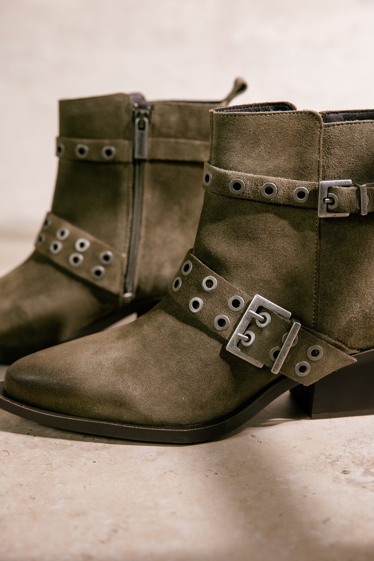 

Boots Women Sady Suede truffle | Freeman T. Porter