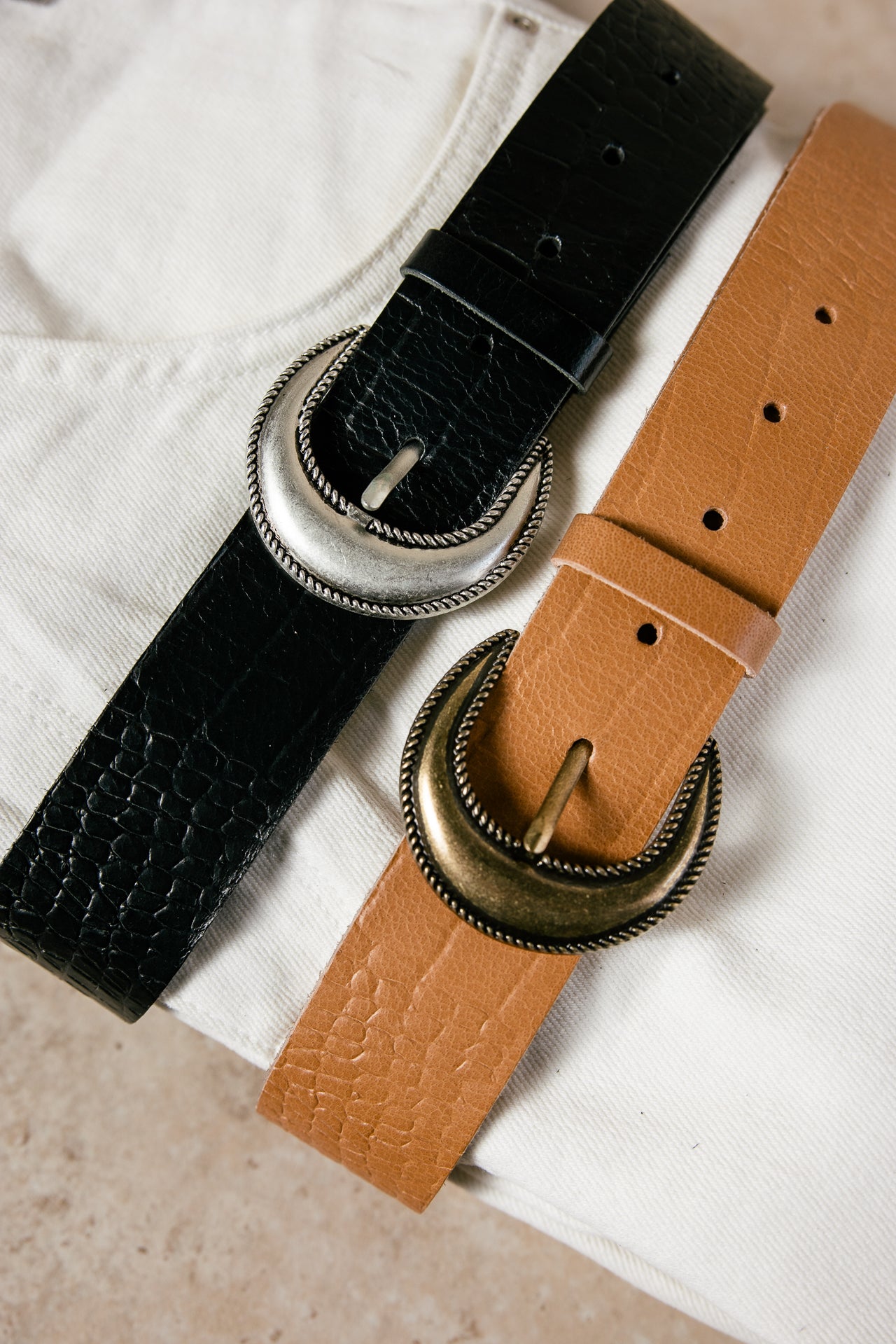 

Ceinture en cuir Femme Kalipse light brown | Freeman T. Porter