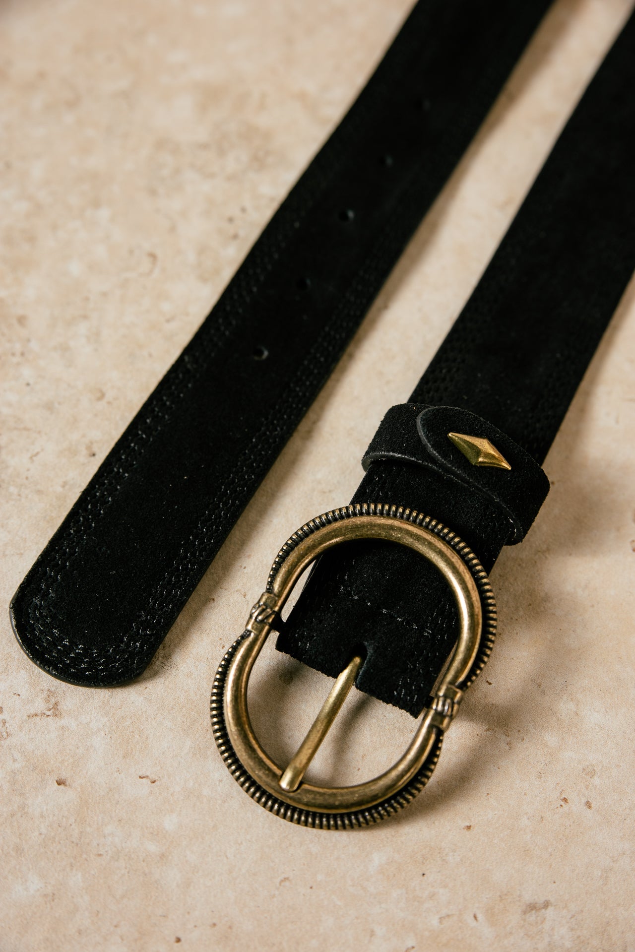 

Cinturón de ante Mujer Kalita black | Freeman T. Porter