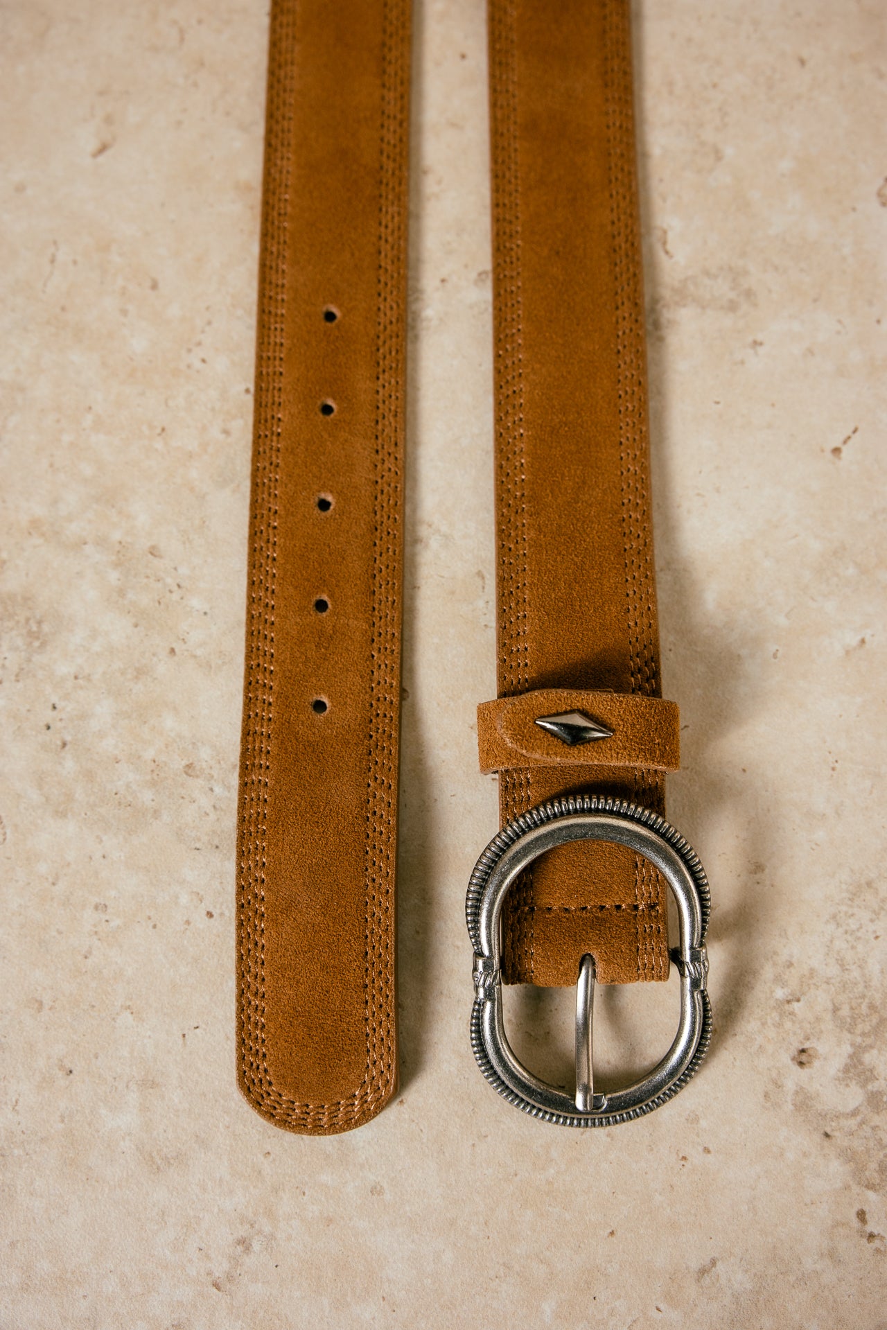 

Ceinture en suède Femme Kalita cappuccino | Freeman T. Porter