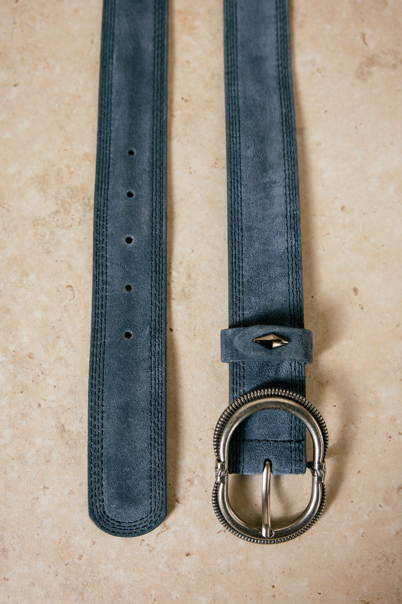 

Ceinture en suède Femme Kalita denim | Freeman T. Porter