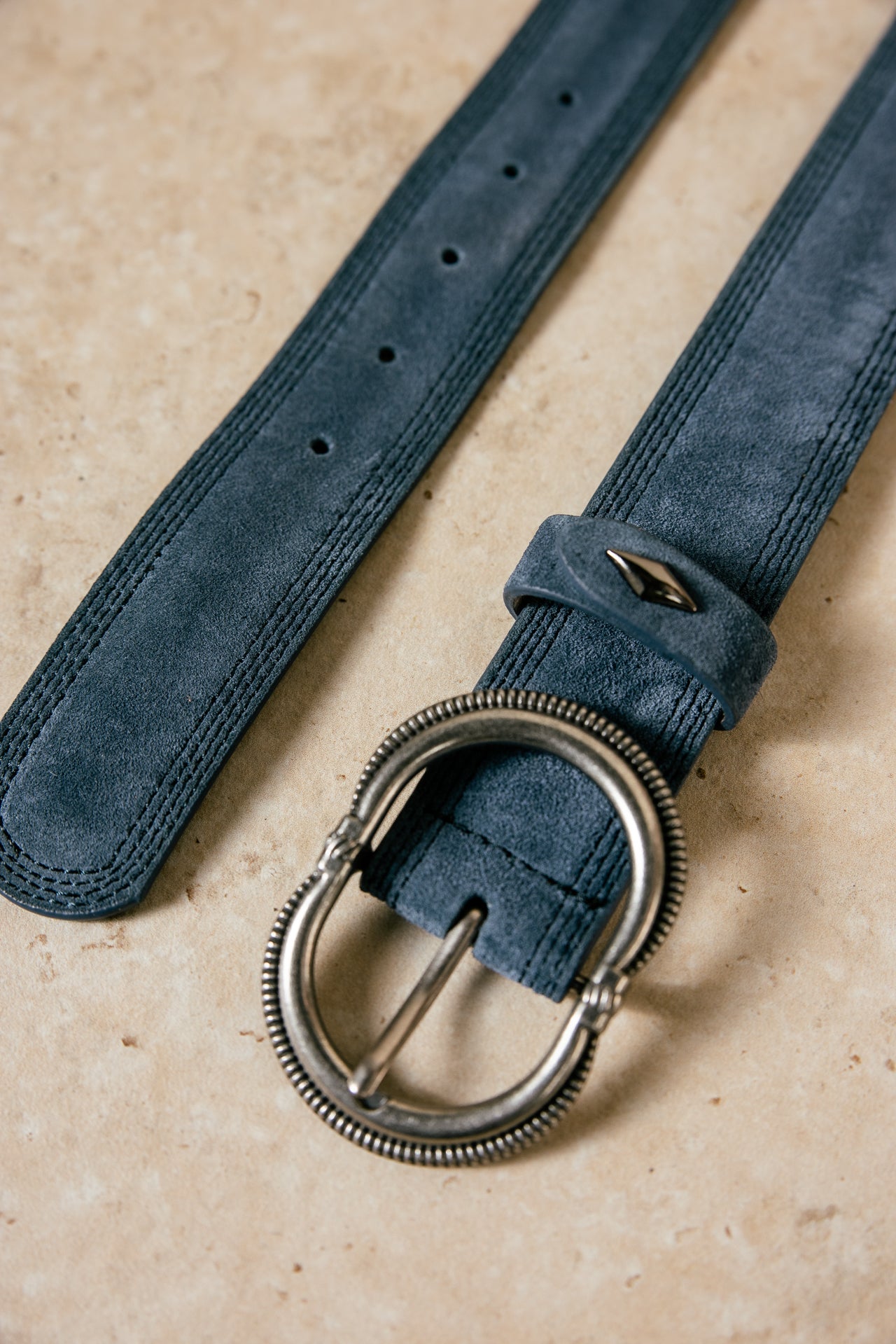 

Ceinture en suède Femme Kalita denim | Freeman T. Porter