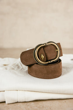 

Wildledergürtel Damen Kalita brown | Freeman T. Porter