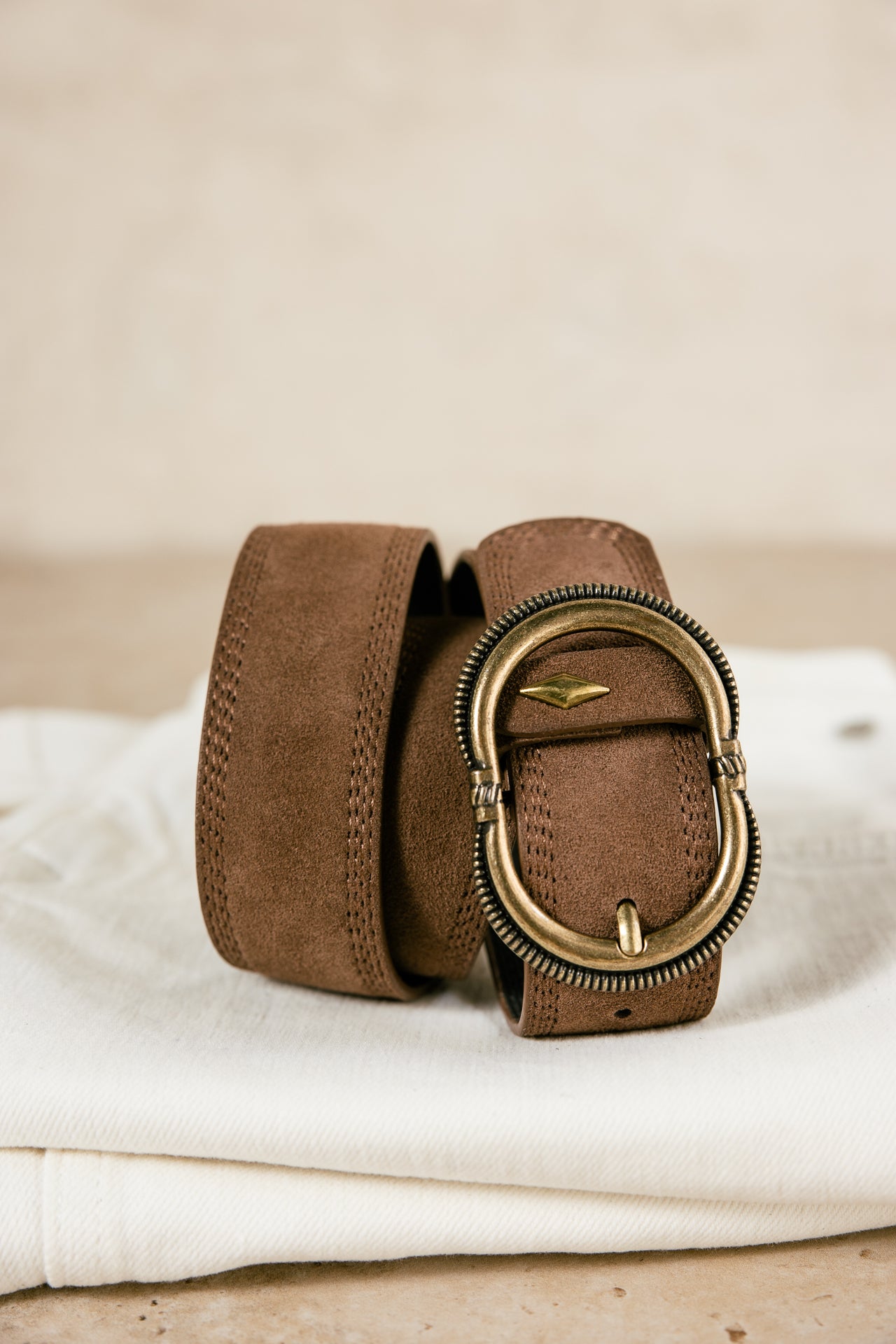 

Wildledergürtel Damen Kalita brown | Freeman T. Porter