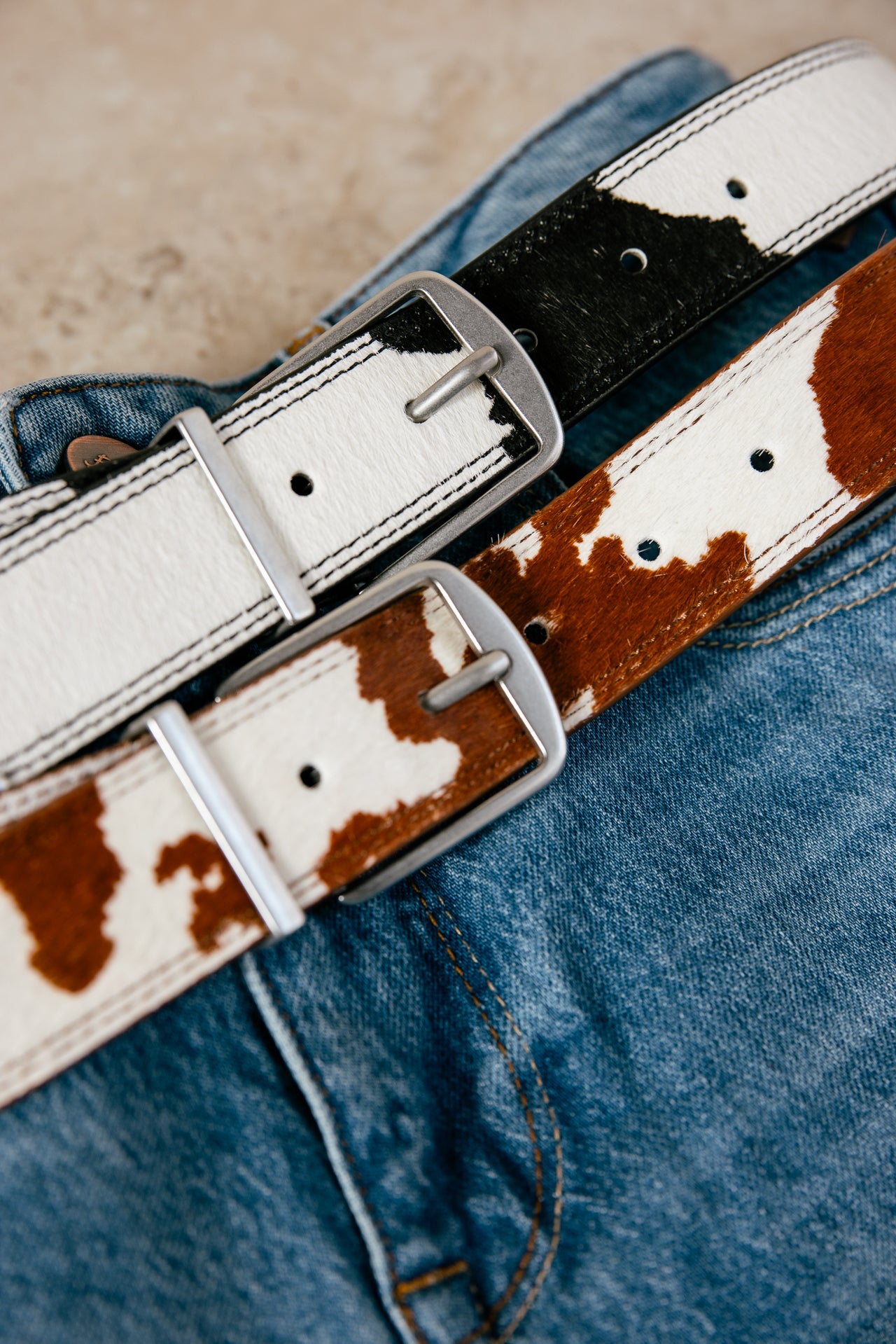 

Ceinture en cuir Femme Kileen black | Freeman T. Porter