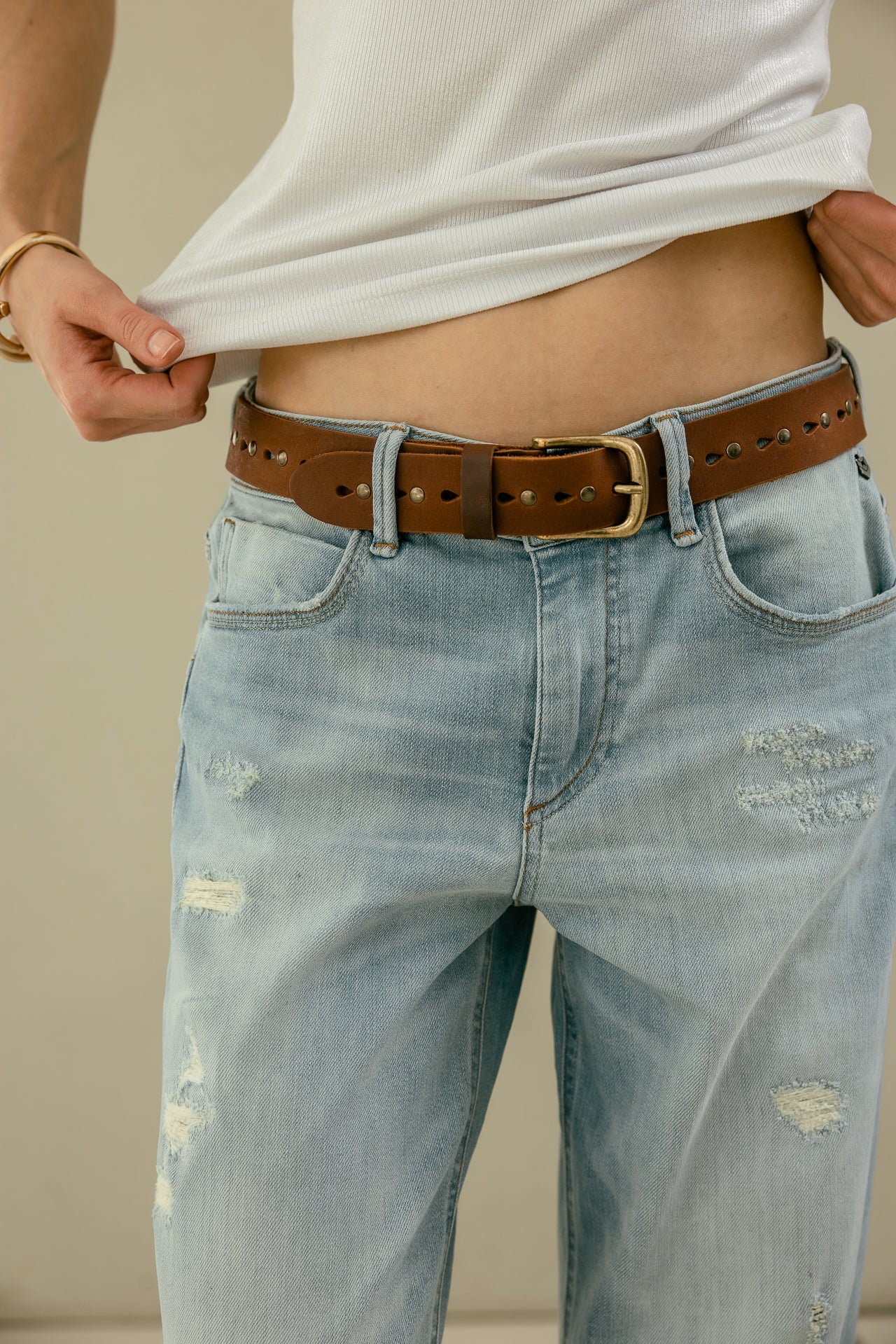 Ceinture marron cognac femme | La Halle Ceinture marron cognac femme | La Halle