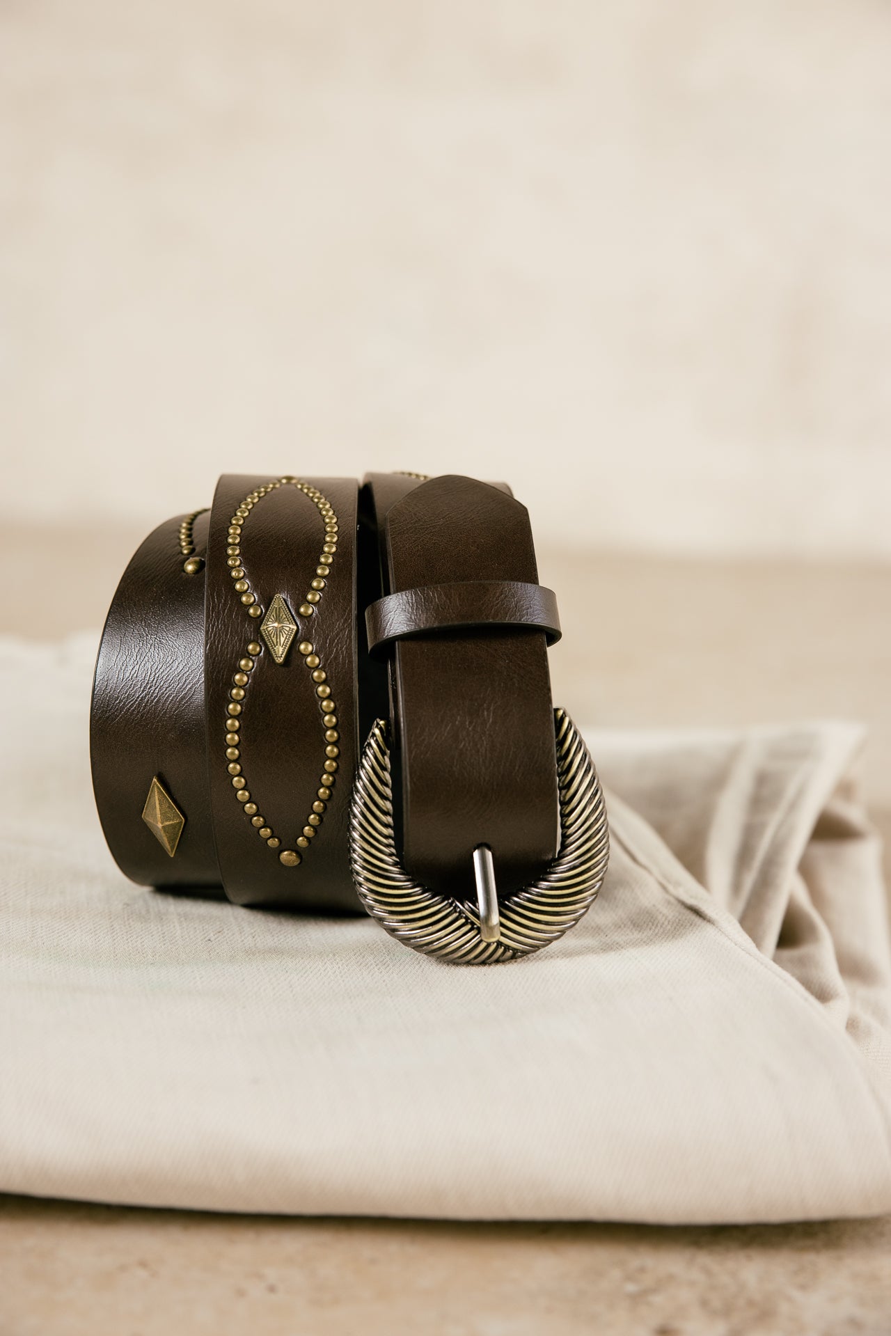 

Ceinture en cuir Femme Kuala brown | Freeman T. Porter