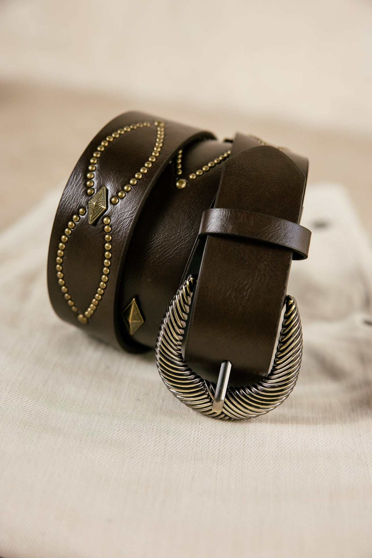 

Ceinture en cuir Femme Kuala brown | Freeman T. Porter