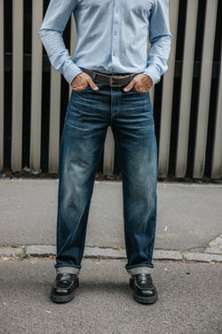 

Leren riem Heren Aurelius dark brown | Freeman T. Porter