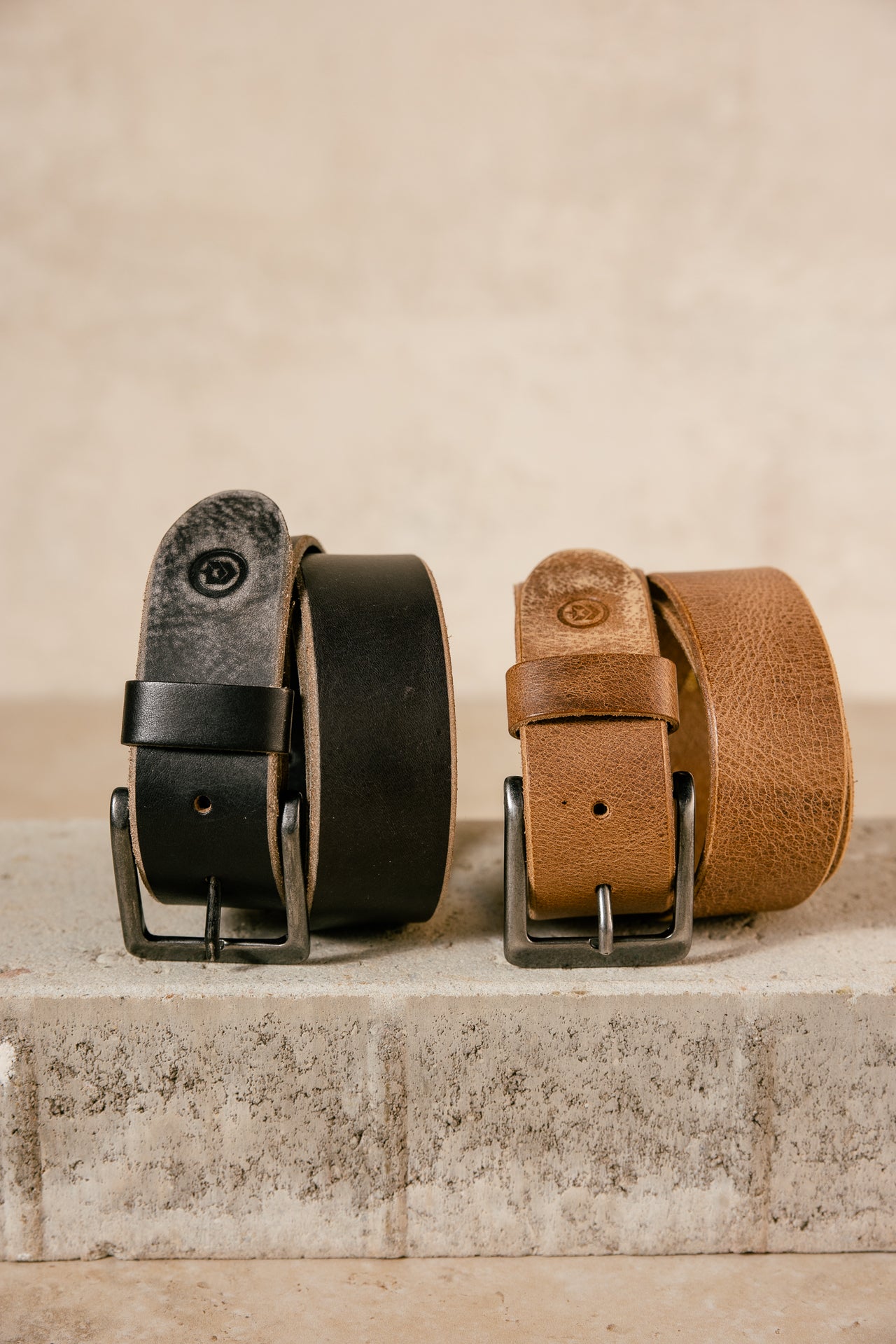 

Ceinture en cuir Homme Aurelius dark brown | Freeman T. Porter