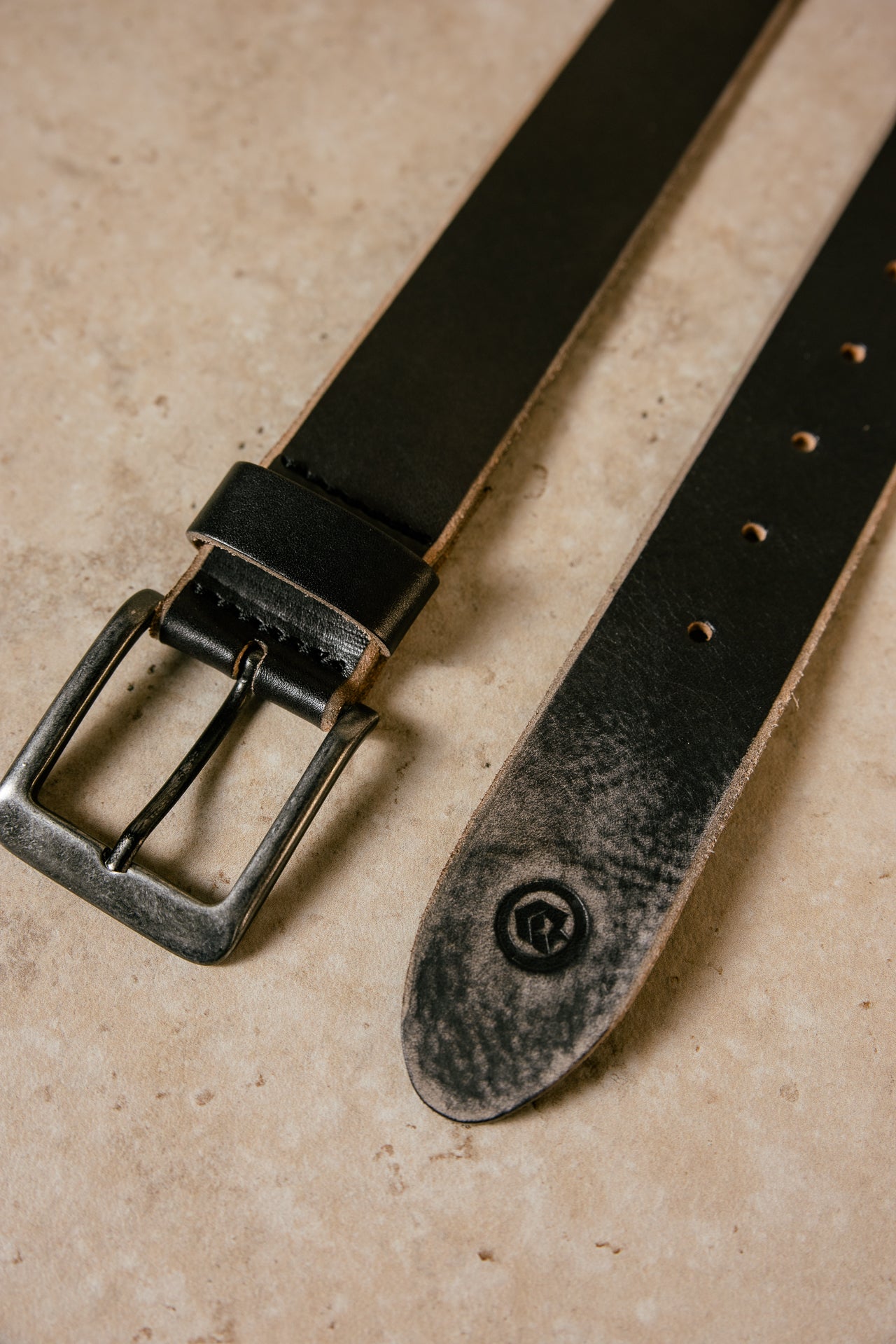 

Ceinture en cuir Homme Aurelius dark brown | Freeman T. Porter