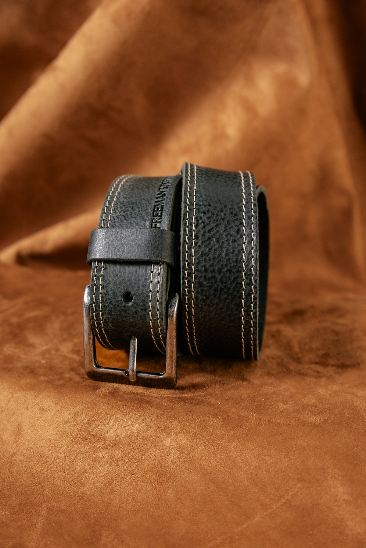 

Ledergürtel Herren Claudius black | Freeman T. Porter