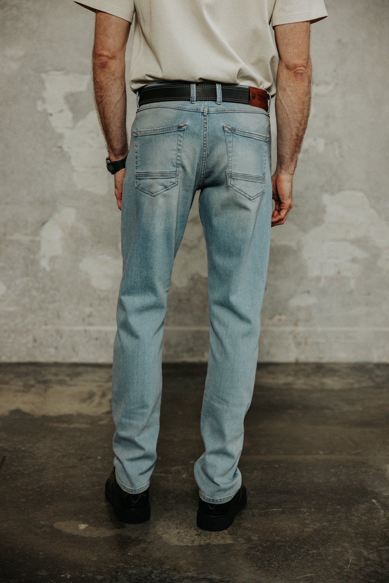 

Ceinture en cuir Homme Claudius black | Freeman T. Porter