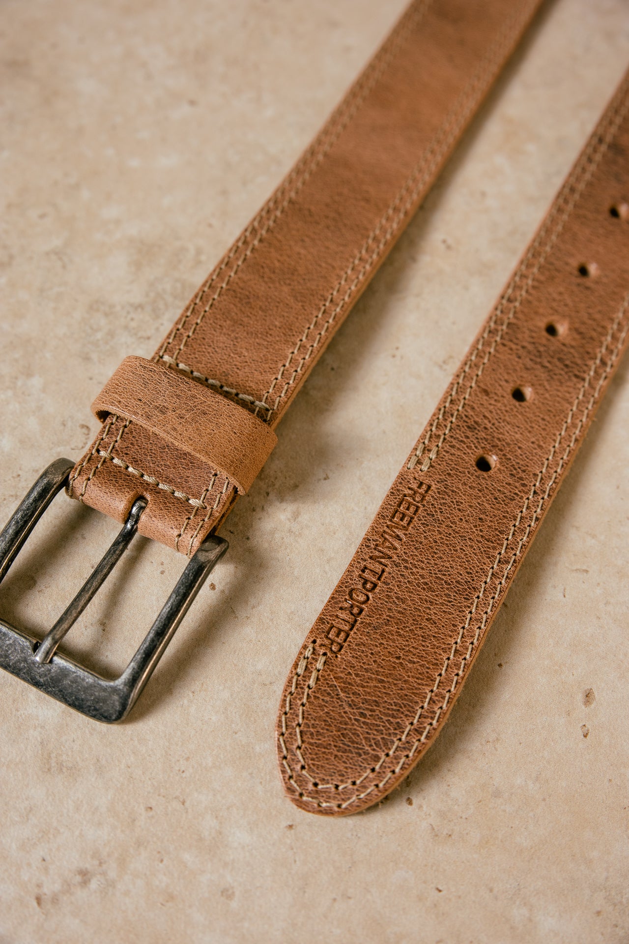 

Ceinture en cuir Homme Claudius tobacco | Freeman T. Porter